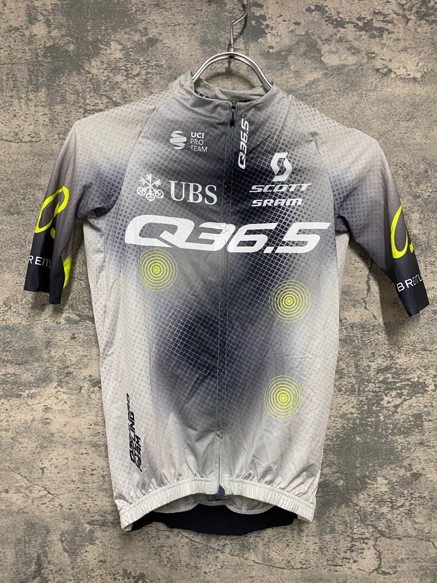 JS716 Q36.5 半袖 サイクルジャージ XS グレー チームジャージ – BICI