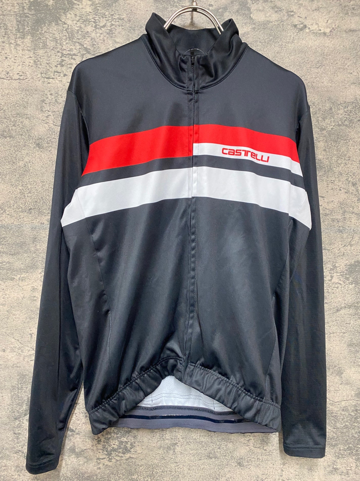 カステリ CASTELLI サイクルウェア上下セット KA693 カステリ CASTELLI 長袖 サイクルジャージ 黒 L 裏起毛 – BICI