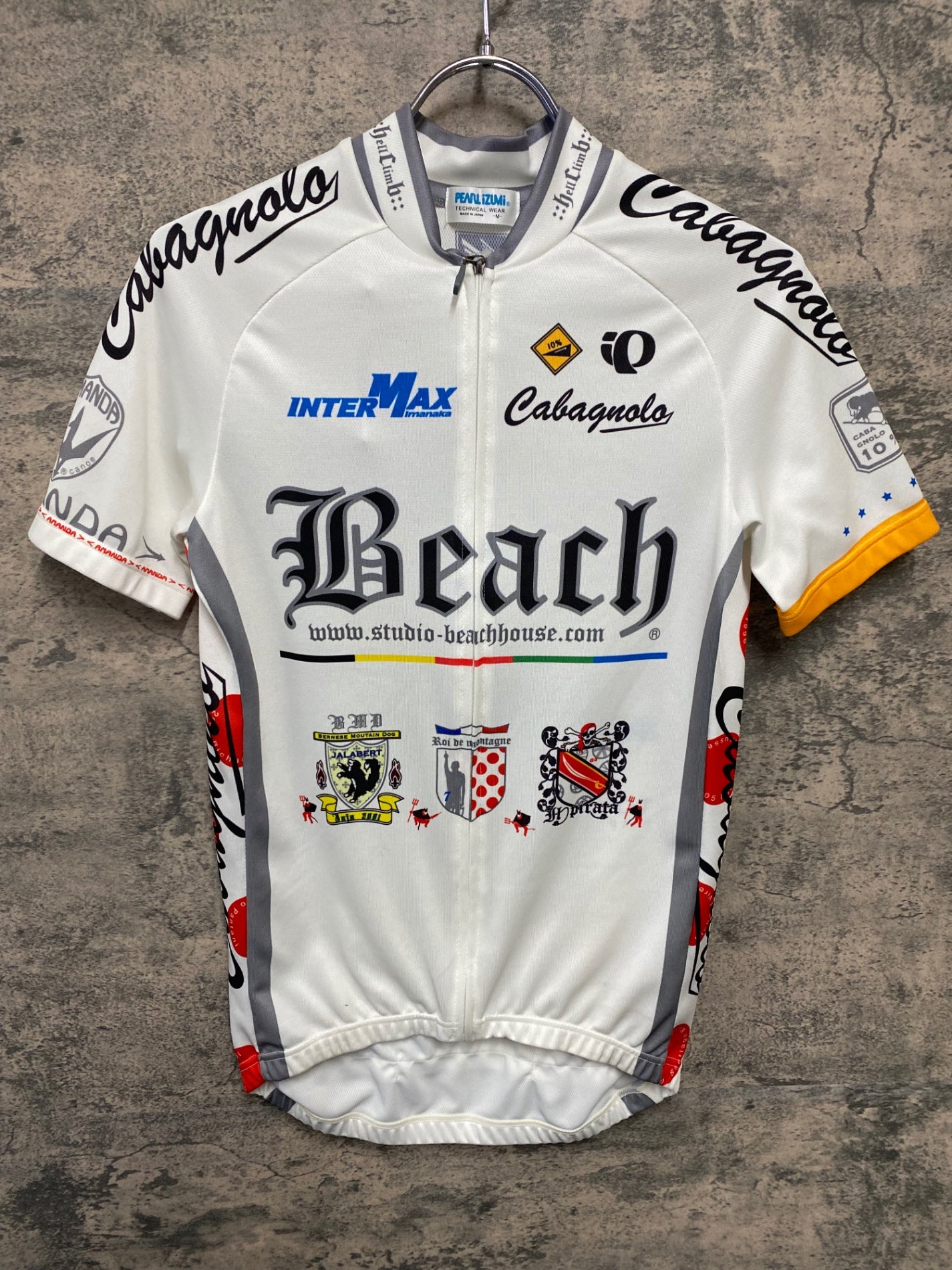 JT531 パールイズミ PEARL iZUMi 半袖 サイクルジャージ 白 M – BICI