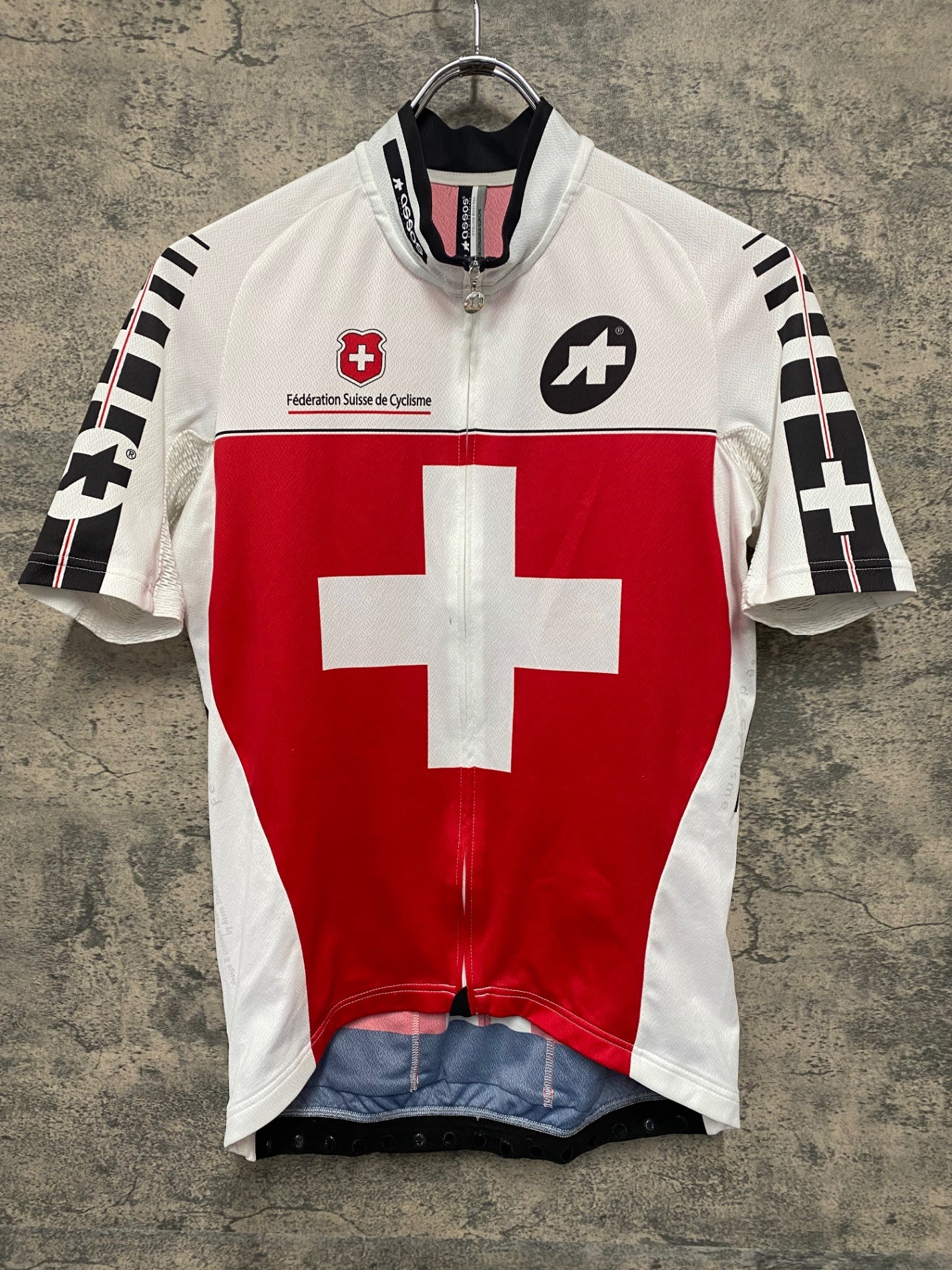 JU442 アソス ASSOS 半袖 サイクルジャージ SWISSカラー M 白赤 – BICI JU442 アソス ASSOS 半袖 サイクルジャージ SWISSカラー M 白赤 – BICI