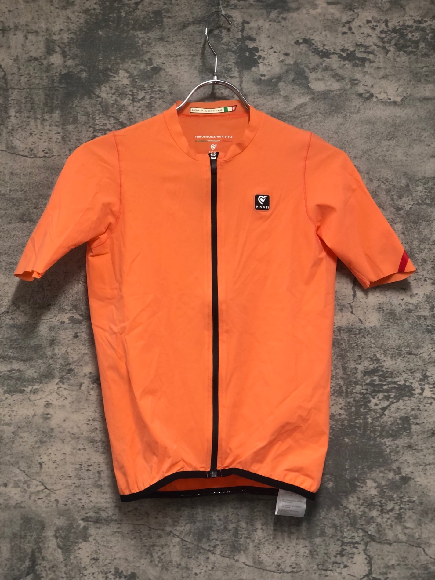 JU513 ピセイ PISSEI 半袖 サイクルジャージ オレンジ XS-S – BICI