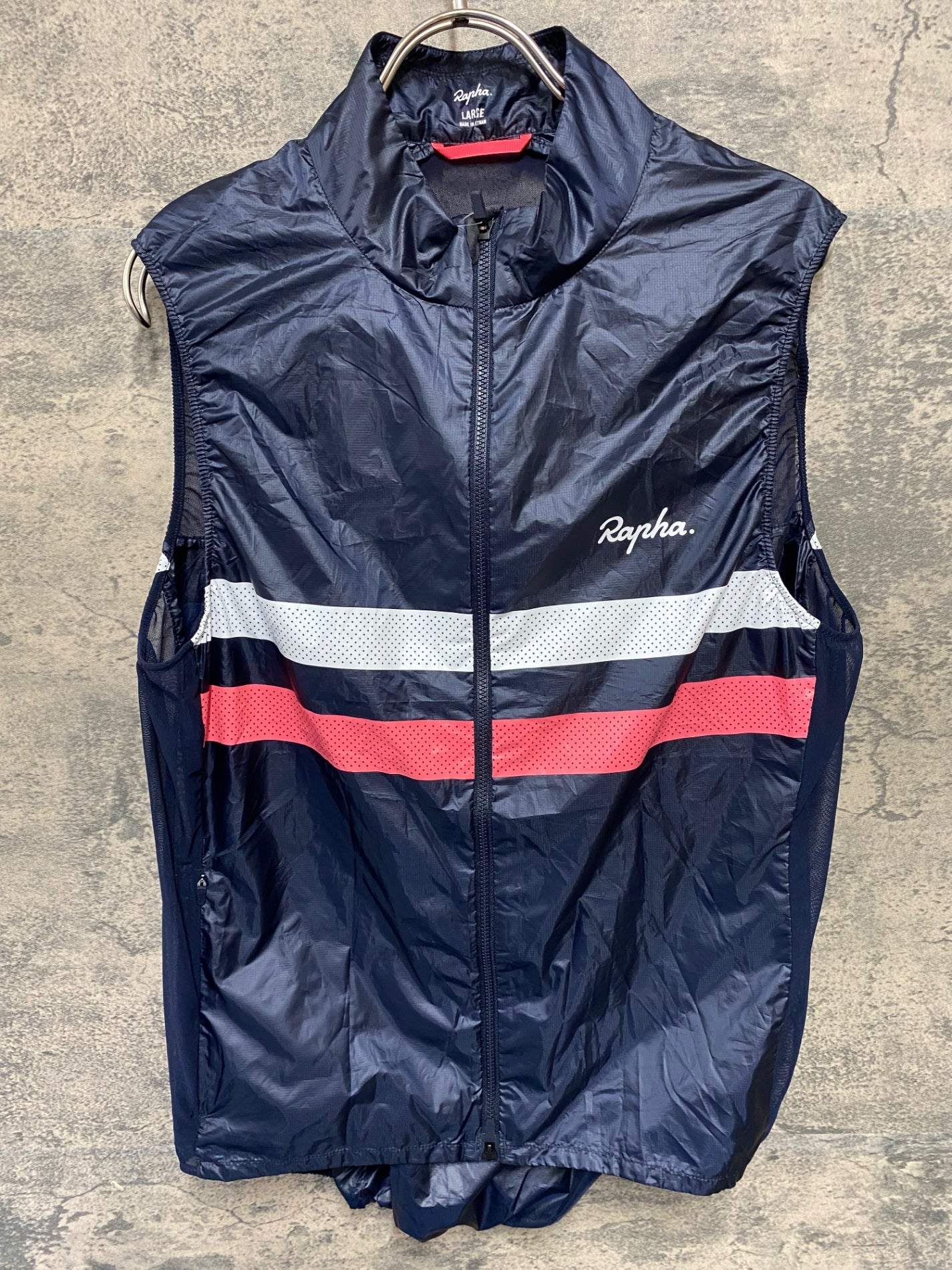 KD329 ラファ Rapha BREVET GILET ジレ サイクルベスト 黒 L – BICI
