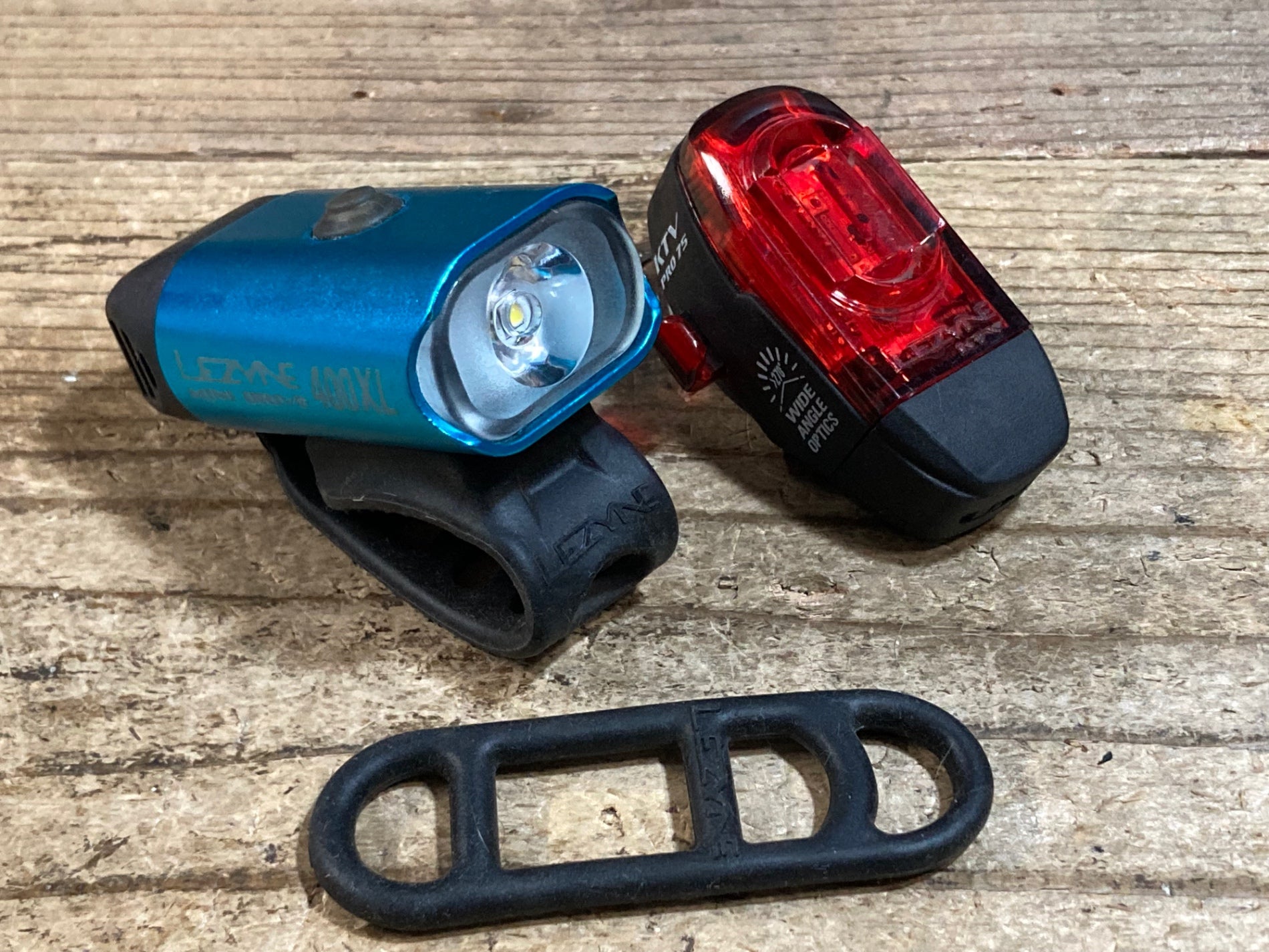 JZ703 レザイン LEZYNE MINI DRIVE 400XL KTV PRO75 前後ライトセット