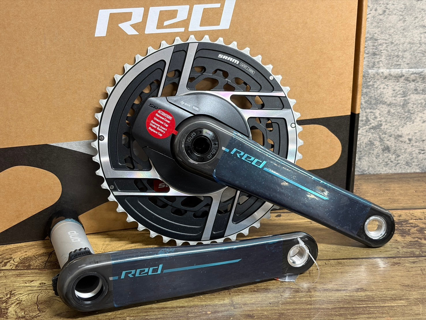 KE737 スラム SRAM レッド Red axs FC-RED-P-E1 パワーメーター