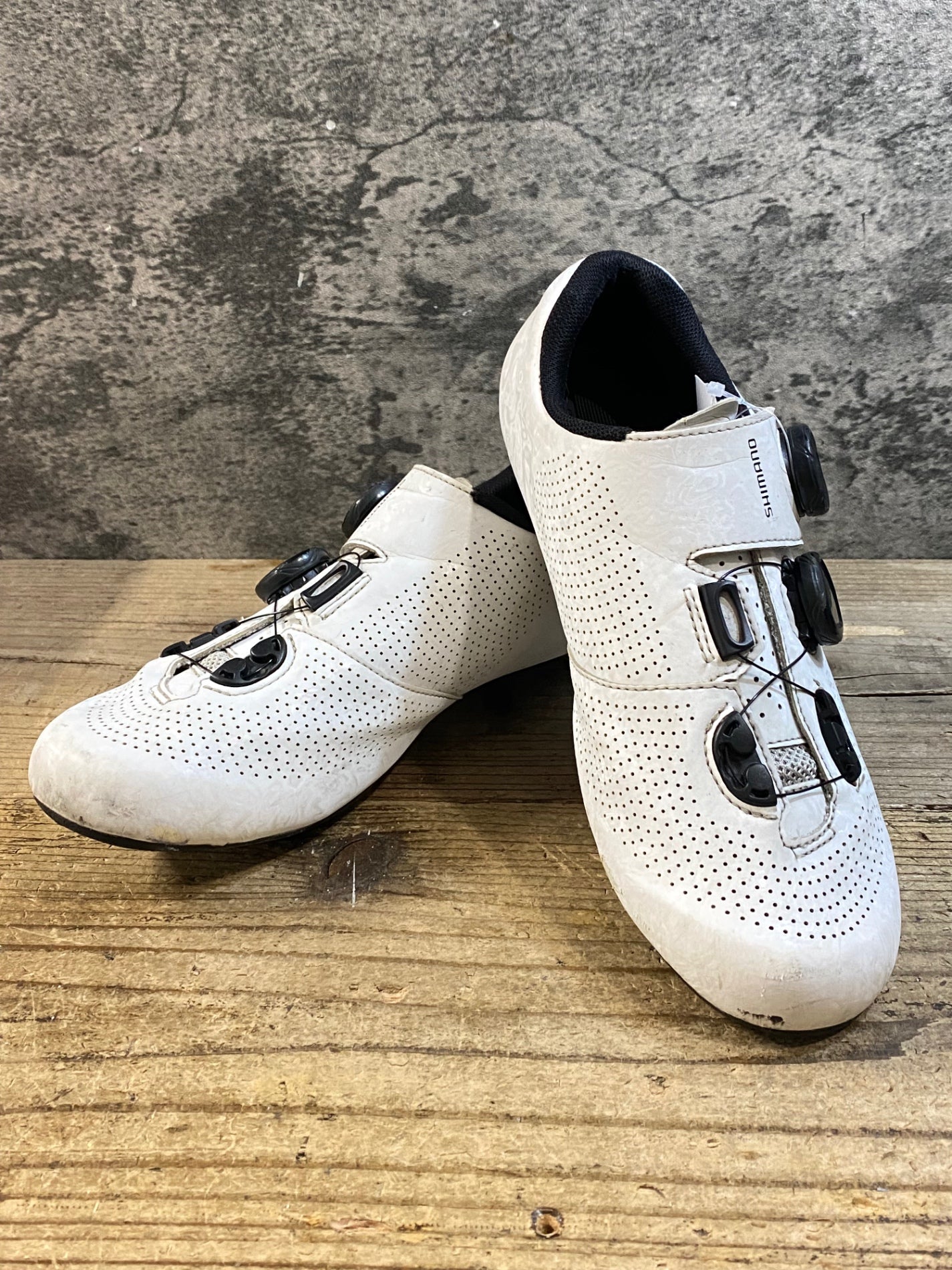 KH076 シマノ SHIMANO RC7 ビンディングシューズ アウトソール EU40 傷