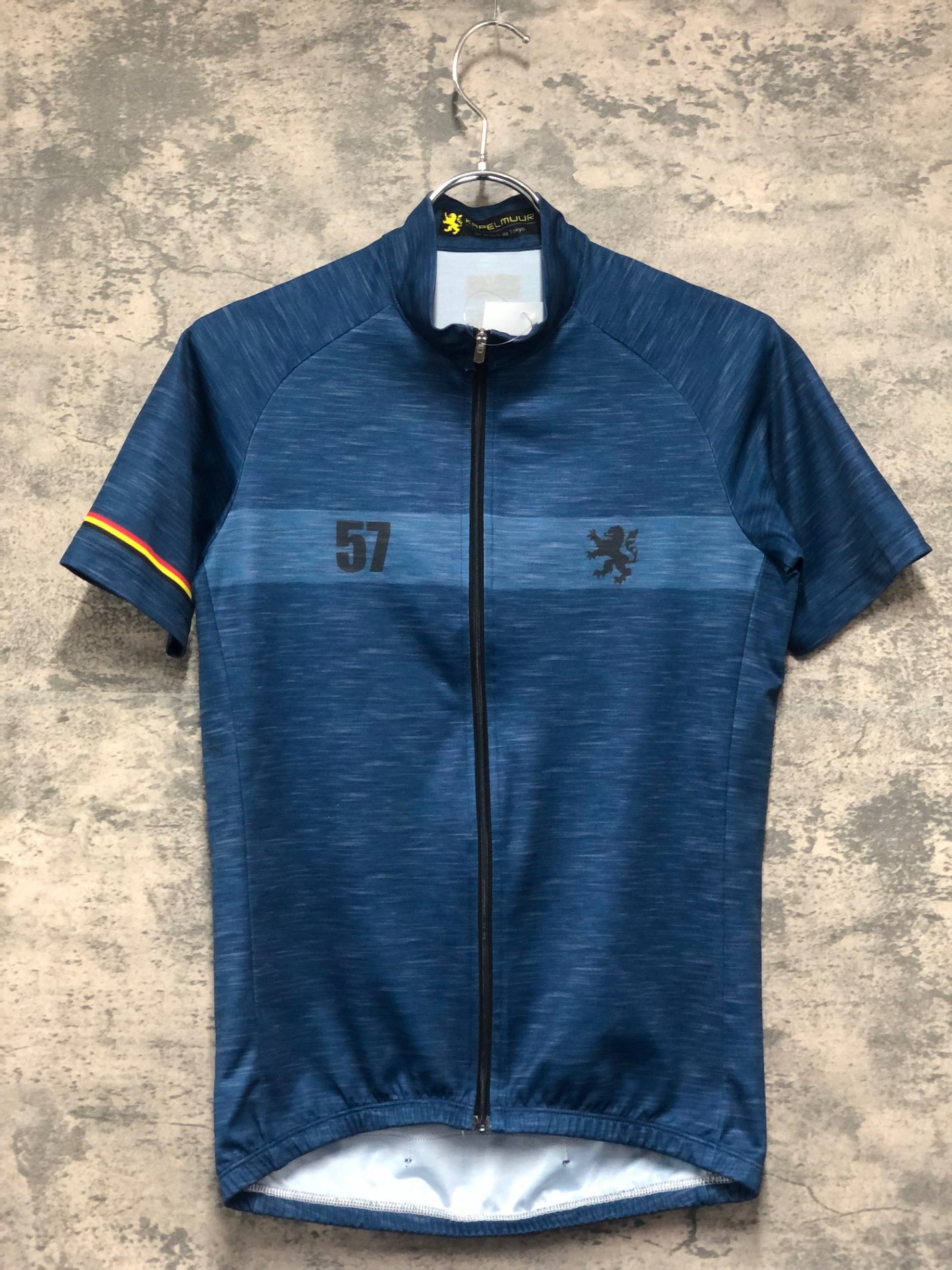 JT013 カペルミュール KAPELMUUR 半袖サイクルジャージ 紺 L相当