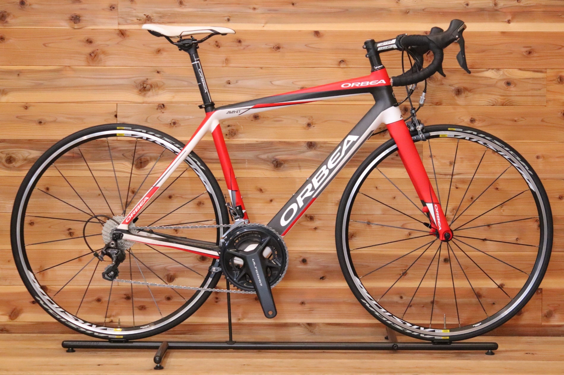 サイコン等同封！ORBEA AVANT OMP アルテグラ カーボンロードバイク オルベア ORBEA アヴァン AVANT OMP RIM仕様 2015モデル 53サイズ