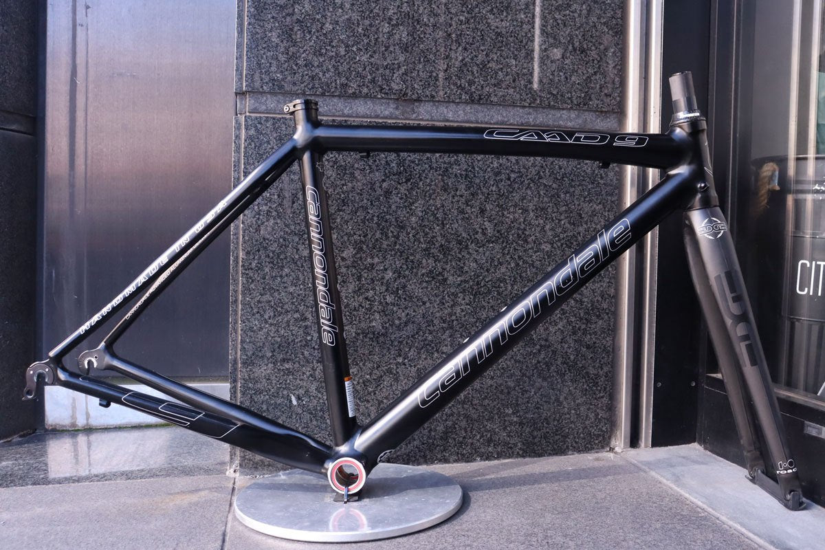 キャノンデール Cannondale CAAD9 2010モデル 48サイズ EDGEフォーク仕様 アルミ ロードバイク フレームセット  【東京南麻布店】