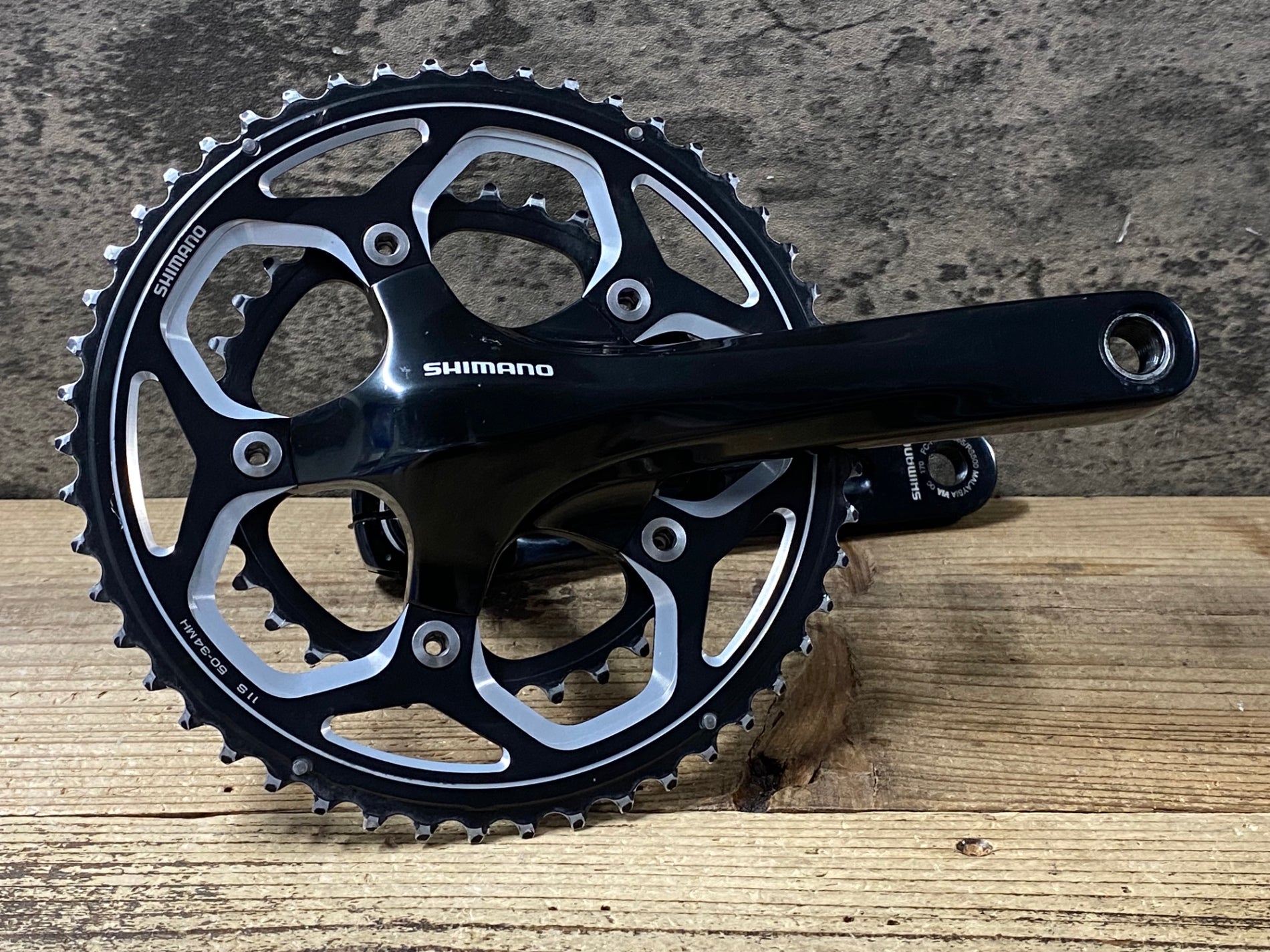 JS791 シマノ SHIMANO FC-RS500 クランクセット 170mm 50/34T – BICI