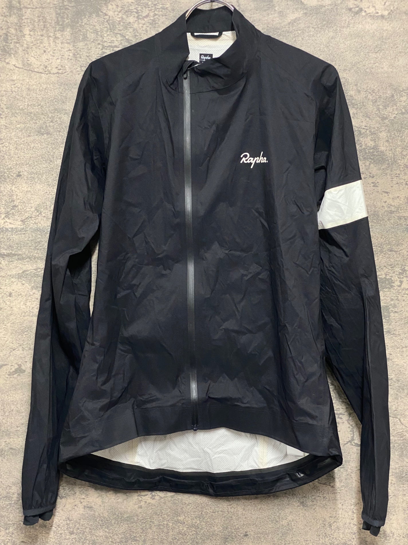 KR160 ラファ Rapha CORE RAIN JACKET Ⅱ 長袖 レインジャケット 黒 L