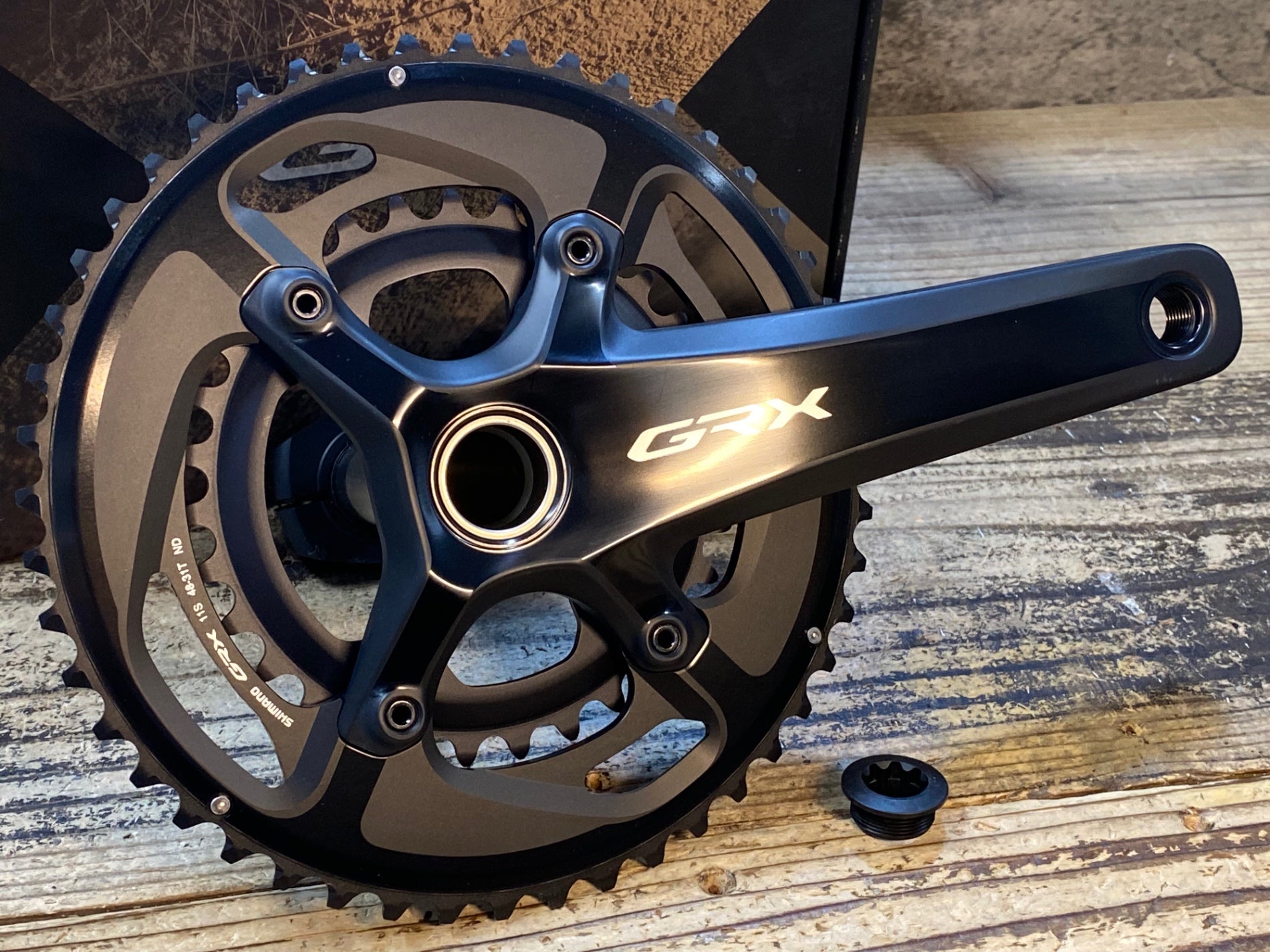 JR710 シマノ SHIMANO GRX FC-RX810-2 クランクセット 172.5mm 48/31T