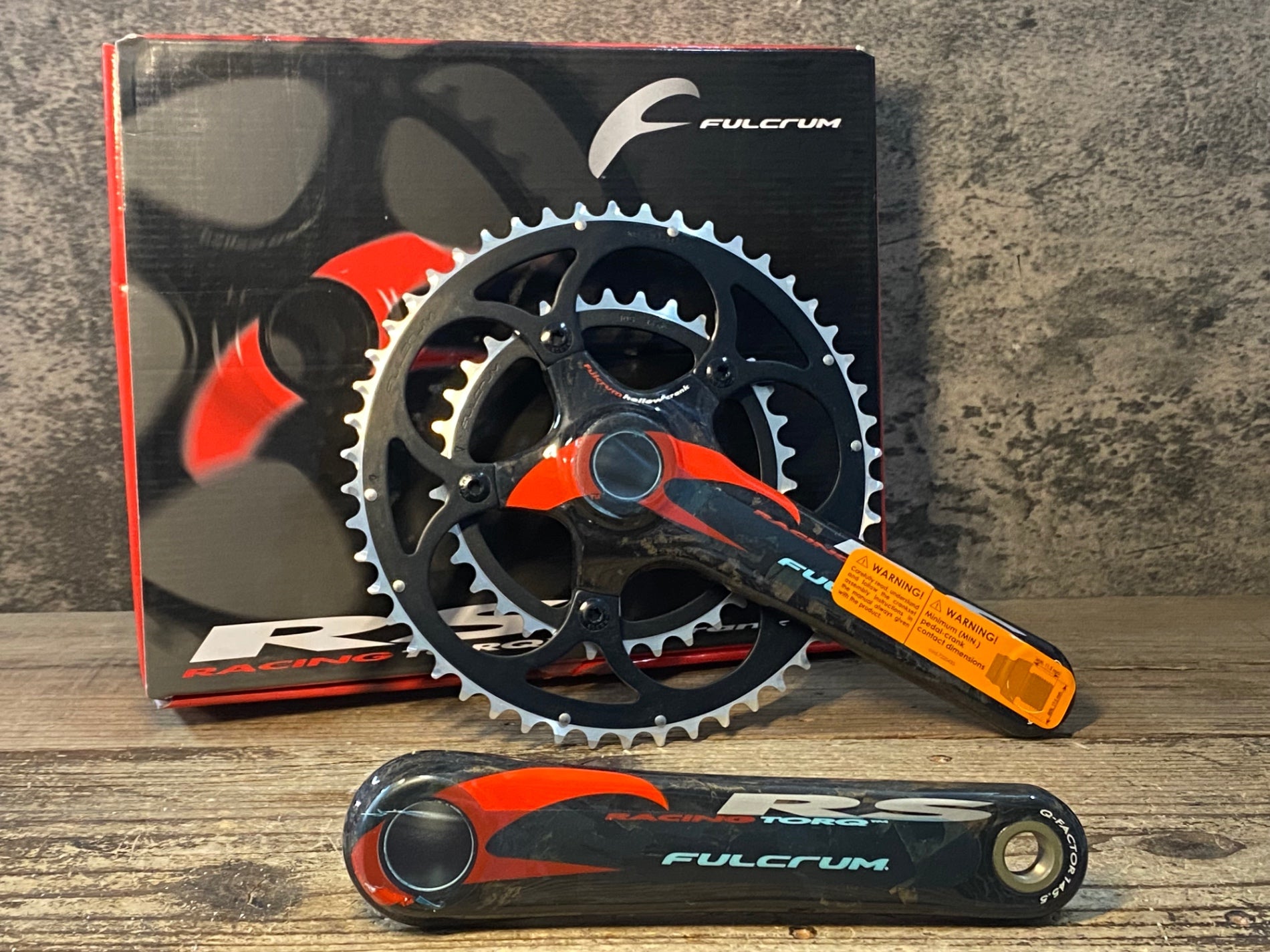 JR697 フルクラム FULCRUM RACING TORQ RS クランクセット 50/34T