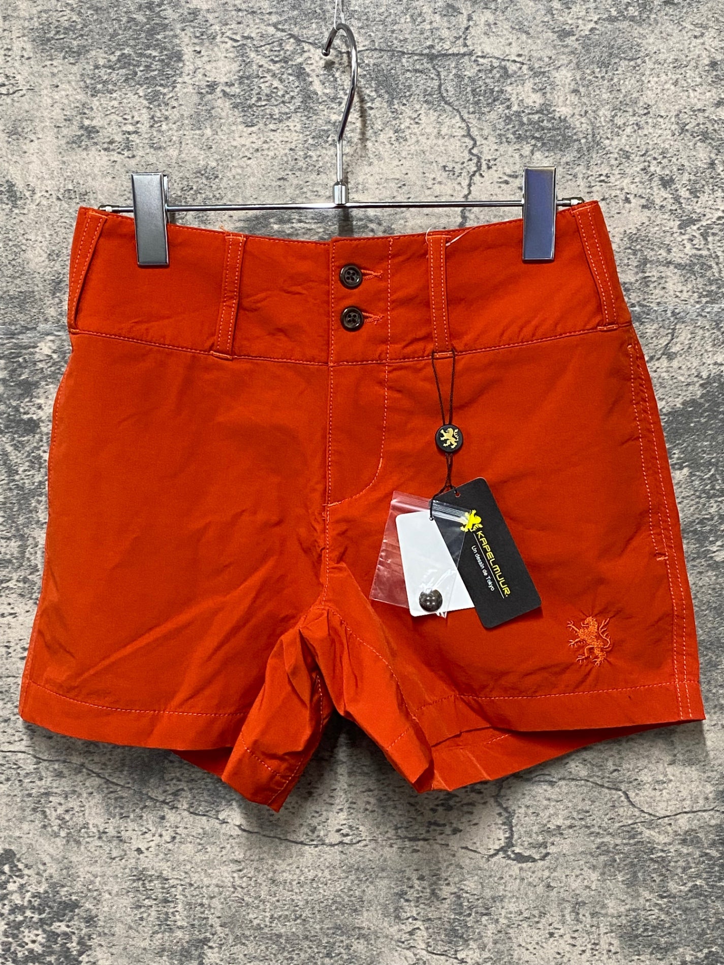 JO895 カペルミュール KAPELMUUR ストレッチショートパンツ オレンジ