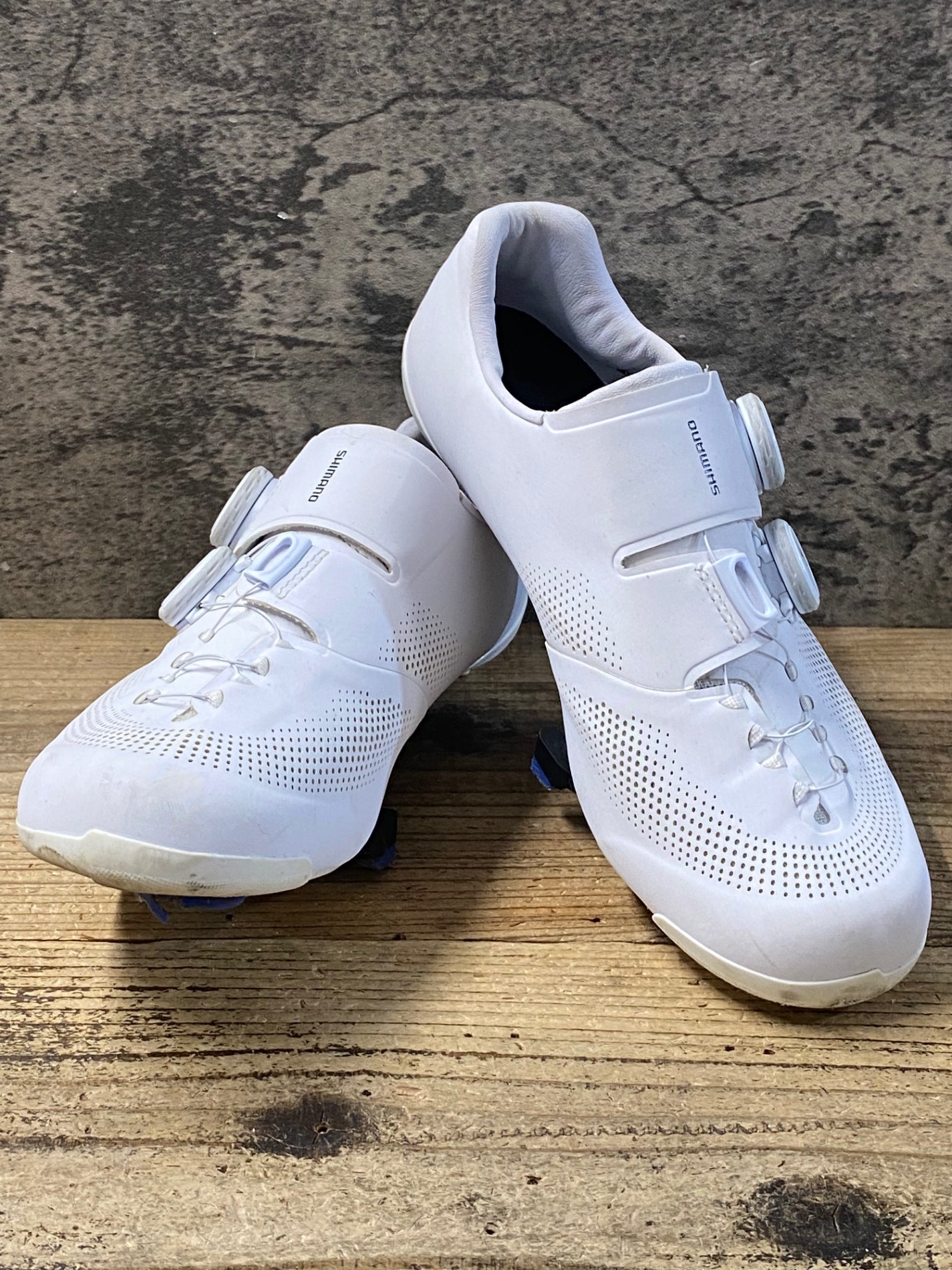 KG628 シマノ SHIMANO RC7 SH-RC703M ビンディングシューズ 白 EU40