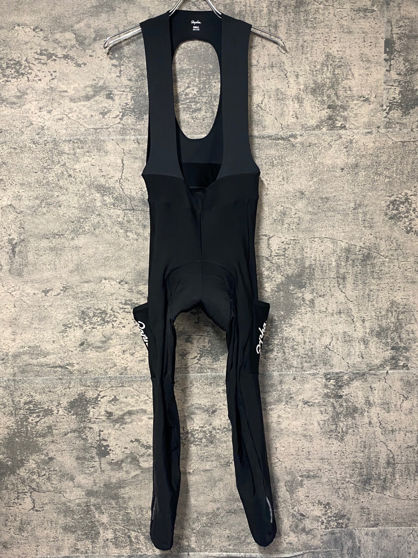 KF618 ラファ Rapha CORE CARGO WINTER TIGHTS WITH PAD ビブタイツ 黒