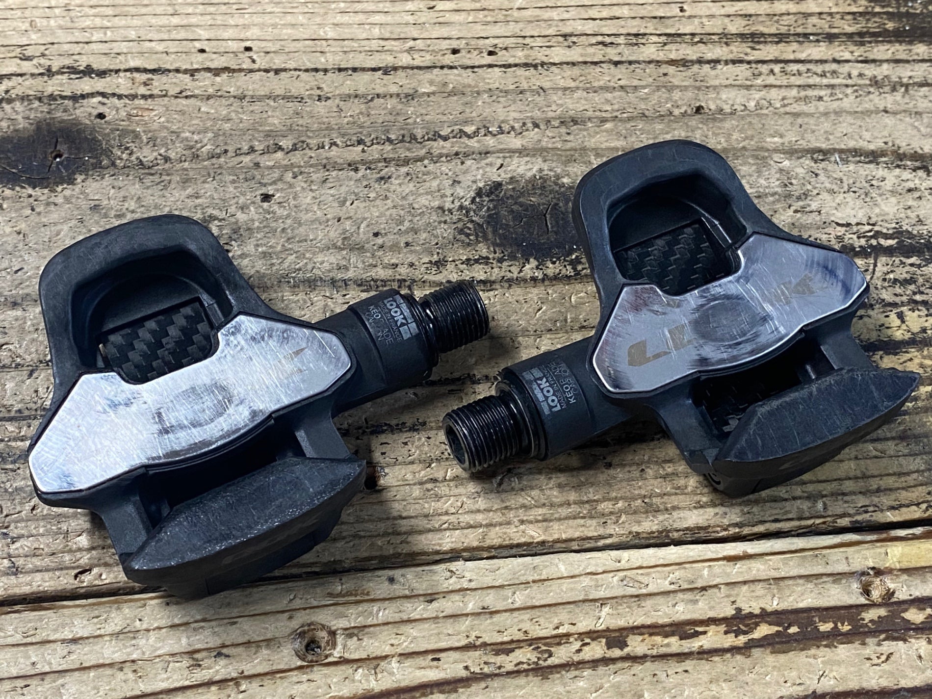 KB862 ルック LOOK KEO BLADE CARBON ビンディングペダル クロモリ