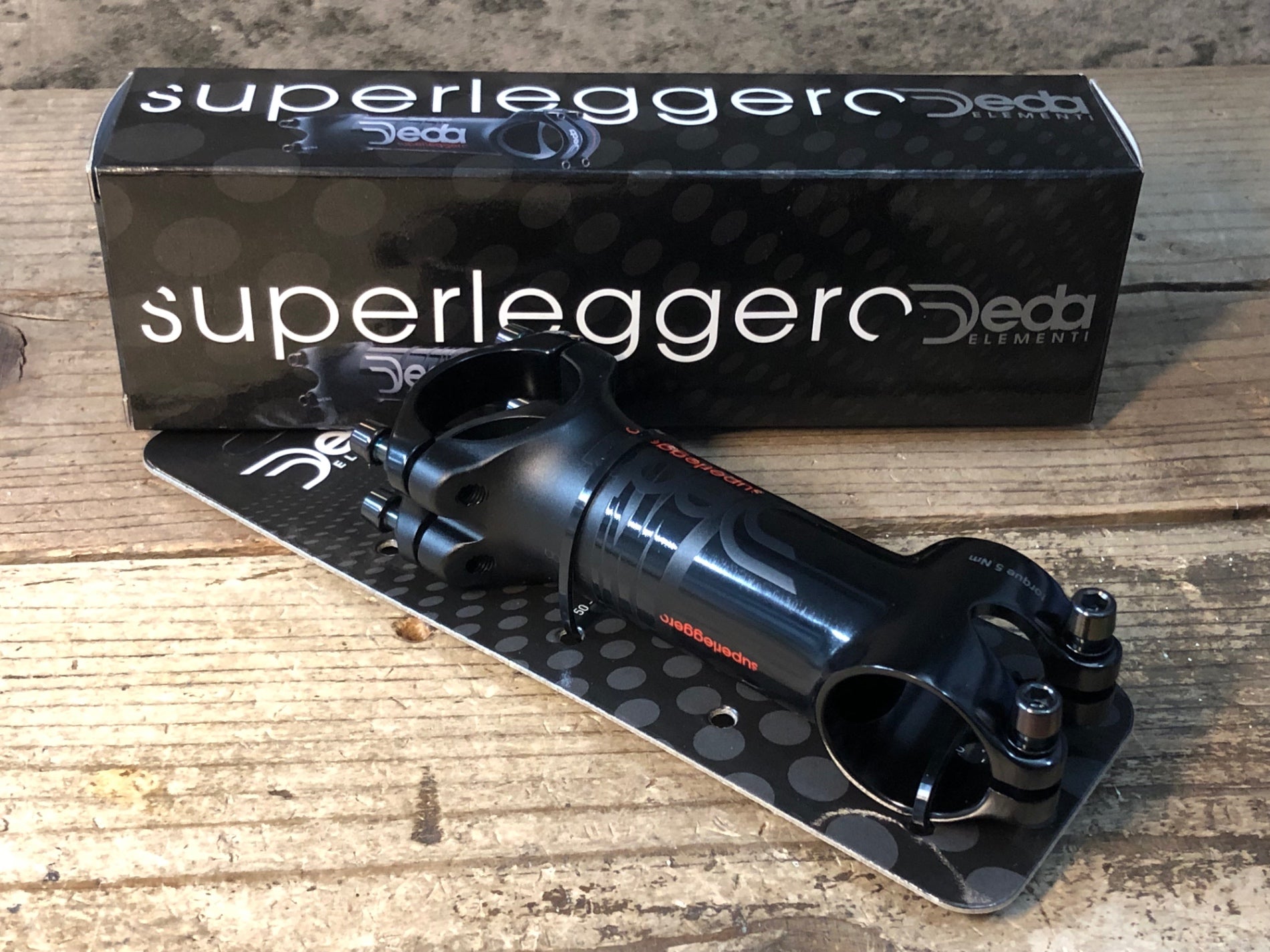 JV289 デダ DEDA SUPERLEGGERA POB アルミステム 100mm 82° – BICI
