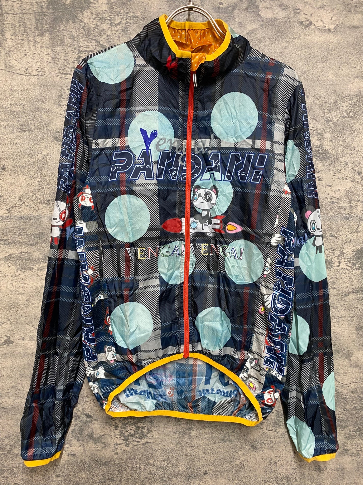 パンダーニ Pandani Venga! ウィンドブレイクジャージ Sサイズ PANDANI パンダーニ WHITE VENGA ウィンドブレーカー S ジャケット