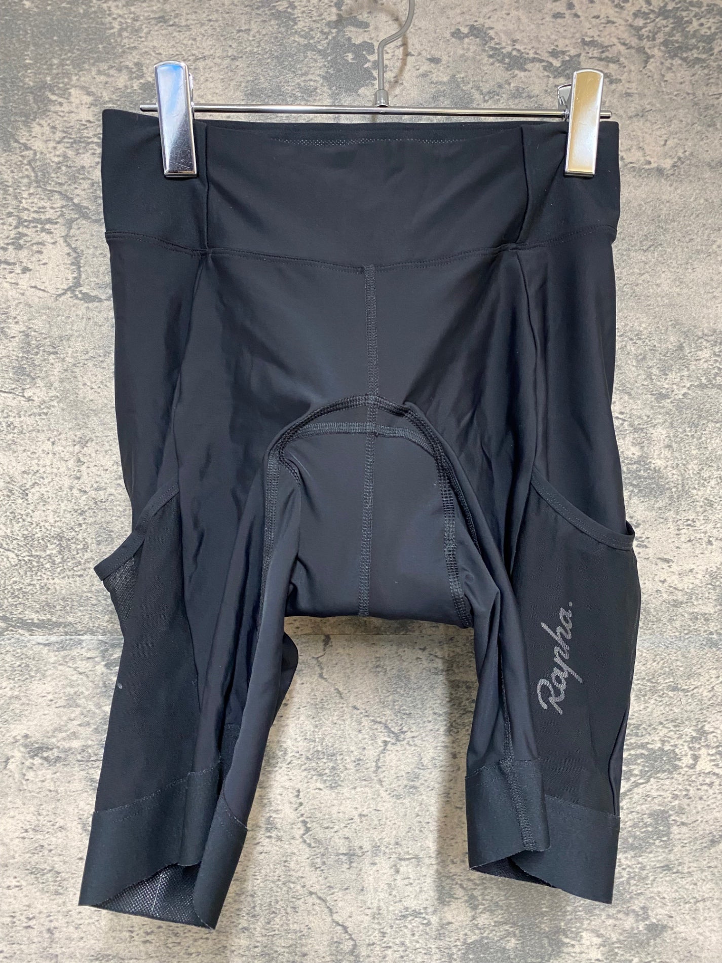 KC765 ラファ Rapha CARGO SHORTS カーゴショーツ 黒 レディース M