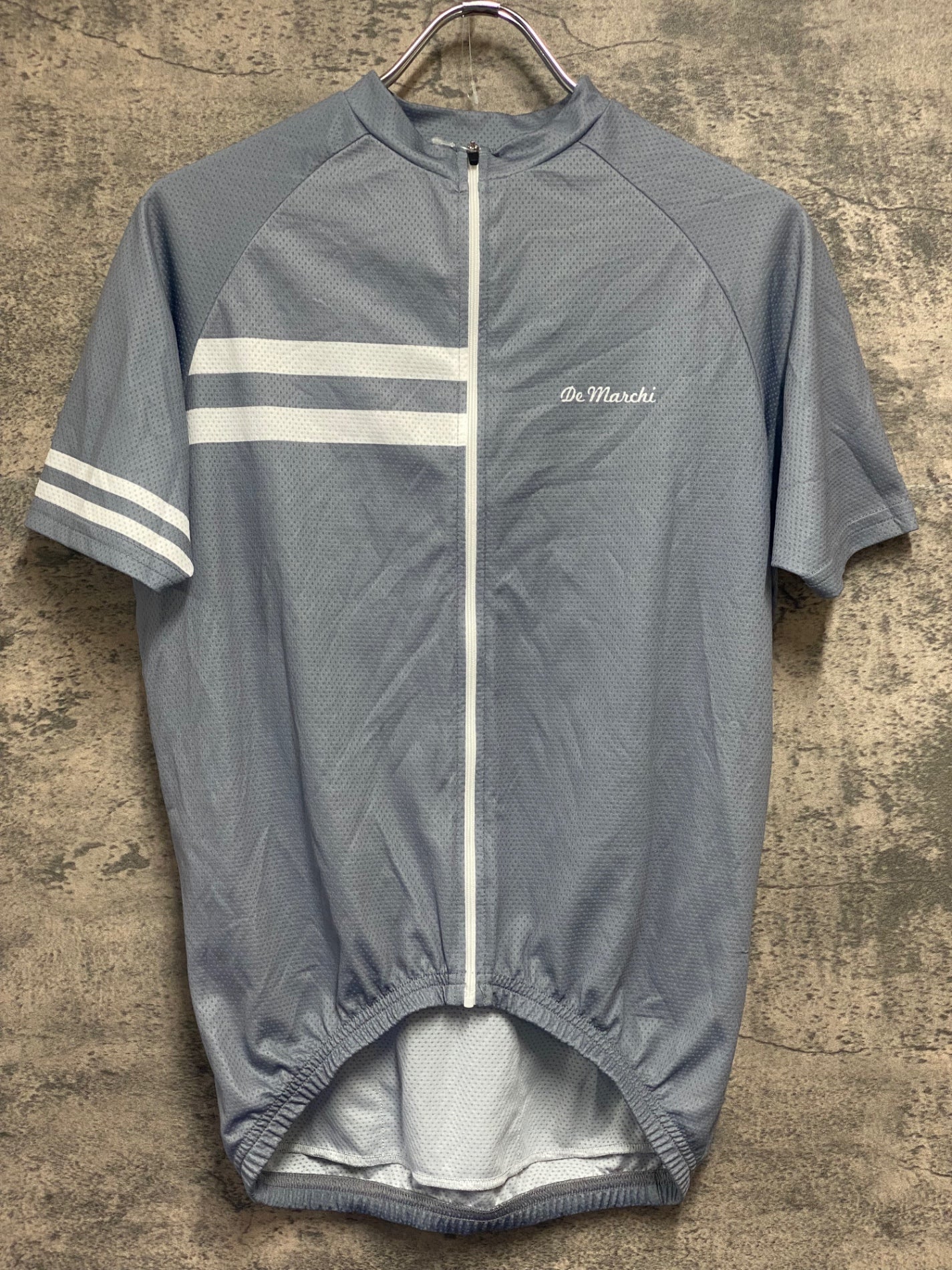 JQ824 デマルキ De Marchi 半袖 サイクルジャージ グレー M – BICI