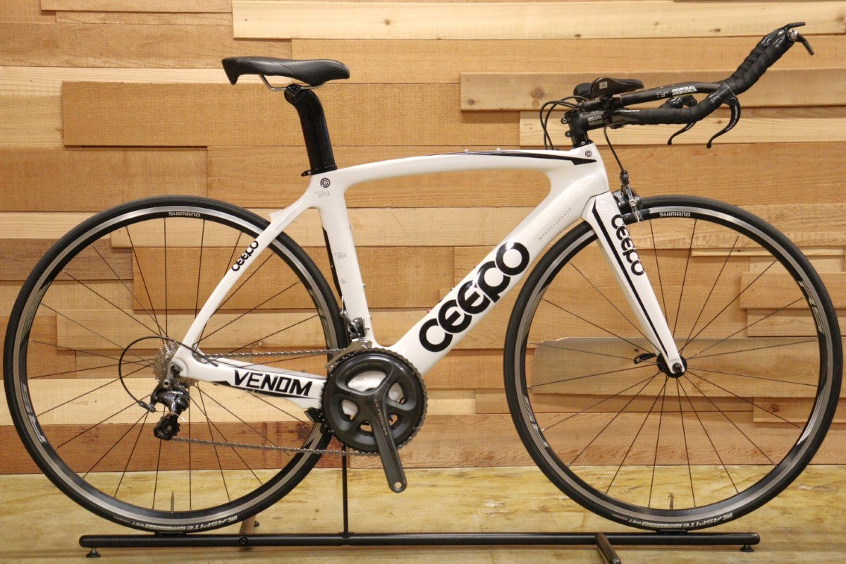 シーポ CEEPO ヴェノム VENOM 2015年頃モデル Mサイズ ULTEGRA 6800 11S MIX カーボン TT バイク 【 –  BICI AMORE ONLINE STORE