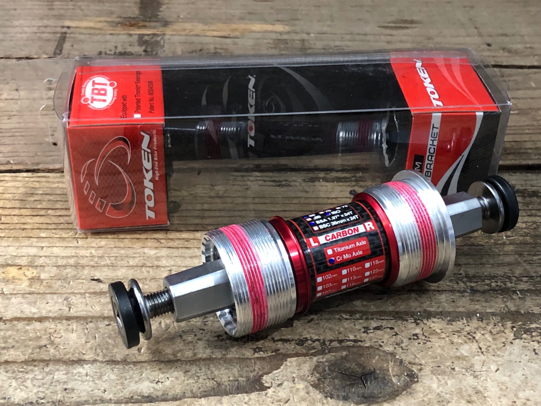 JU900 トーケン TOKEN TK8671CM トムブラケット BB ISO 68mm BSA