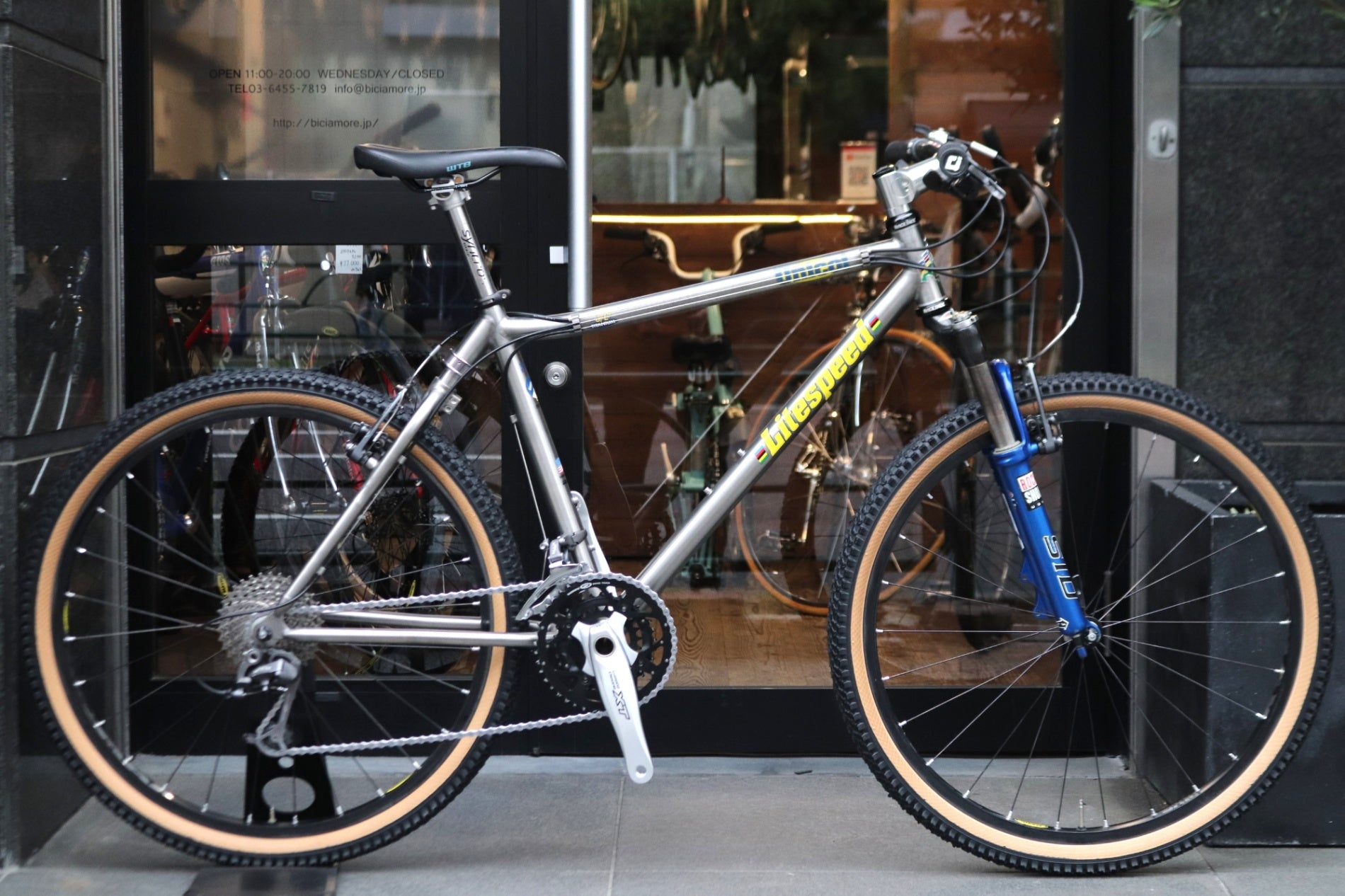 ライトスピード LITESPEED UNICON 3-2.5チタン シマノ XTR M952 9S MIX