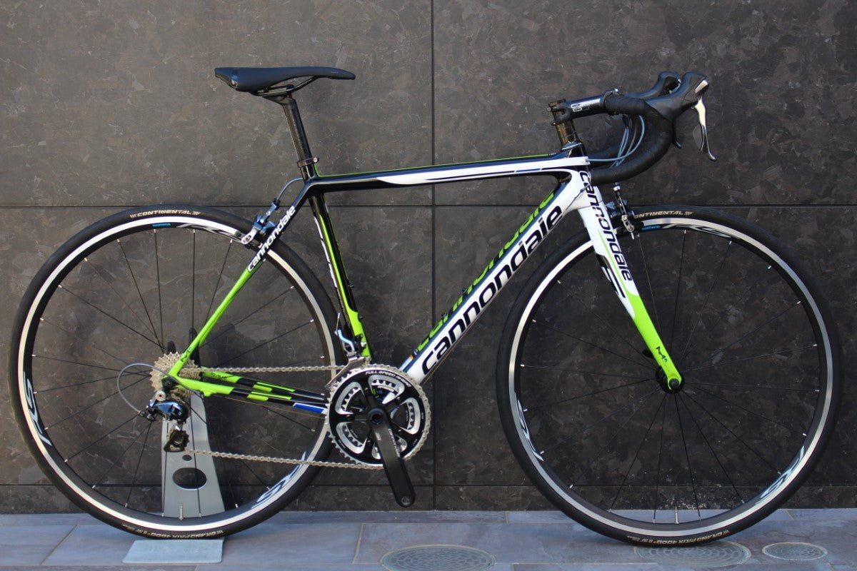 キャノンデール CANNONDALE スーパーシックス エボ SUPERSIX EVO HI-MOD 2014 50サイズ シマノ デュラエース  9000 Mix 11S カーボン ロードバイク 【福岡店】