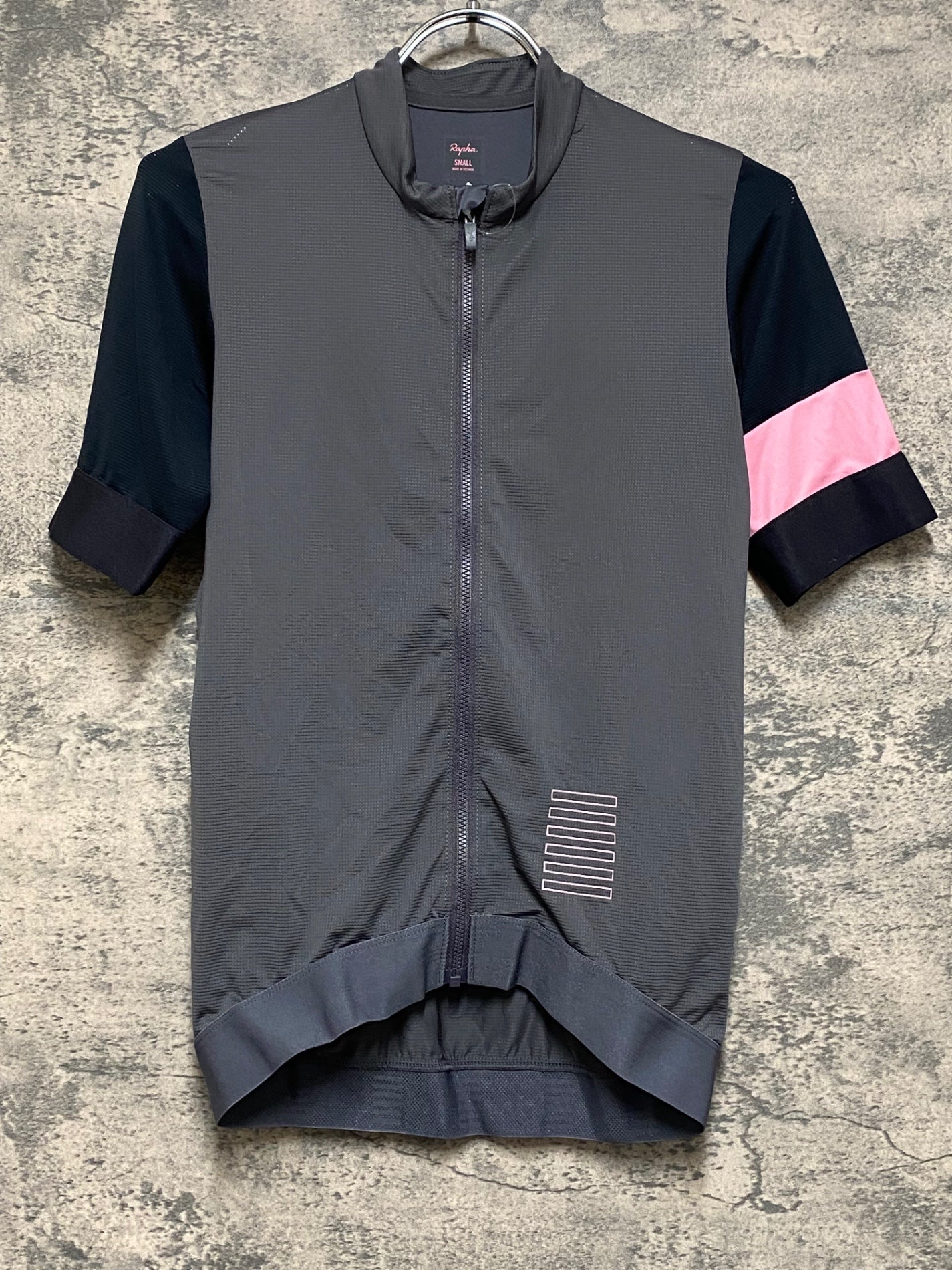 Rapha サイクルジャージ グレー S JO724 ラファ Rapha PRO TEAM TRAINING JERSEY 半袖サイクルジャージ