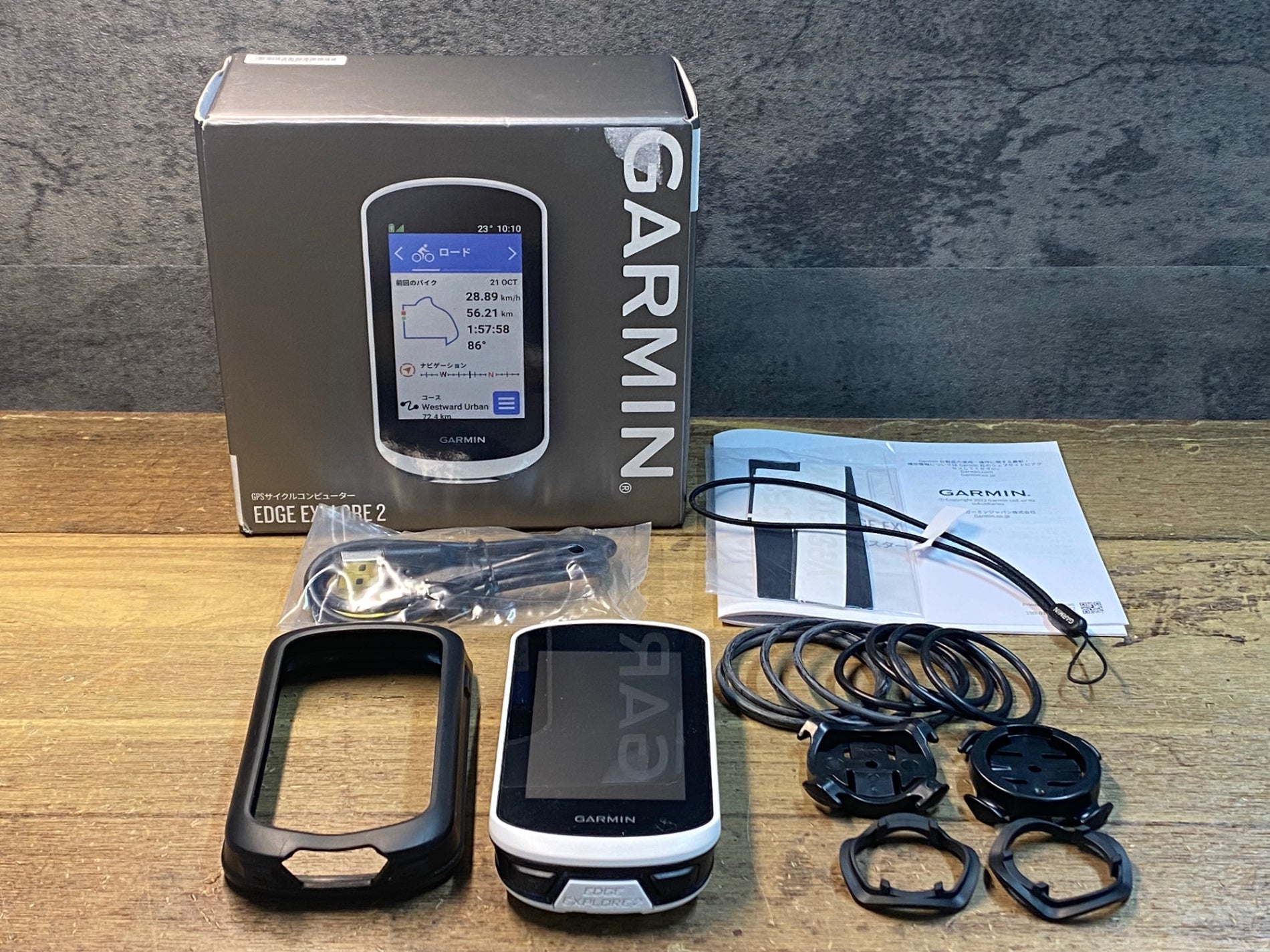 JJ186 ガーミン GARMIN エッジ EDGE EXPLORE2 サイクルコンピューター