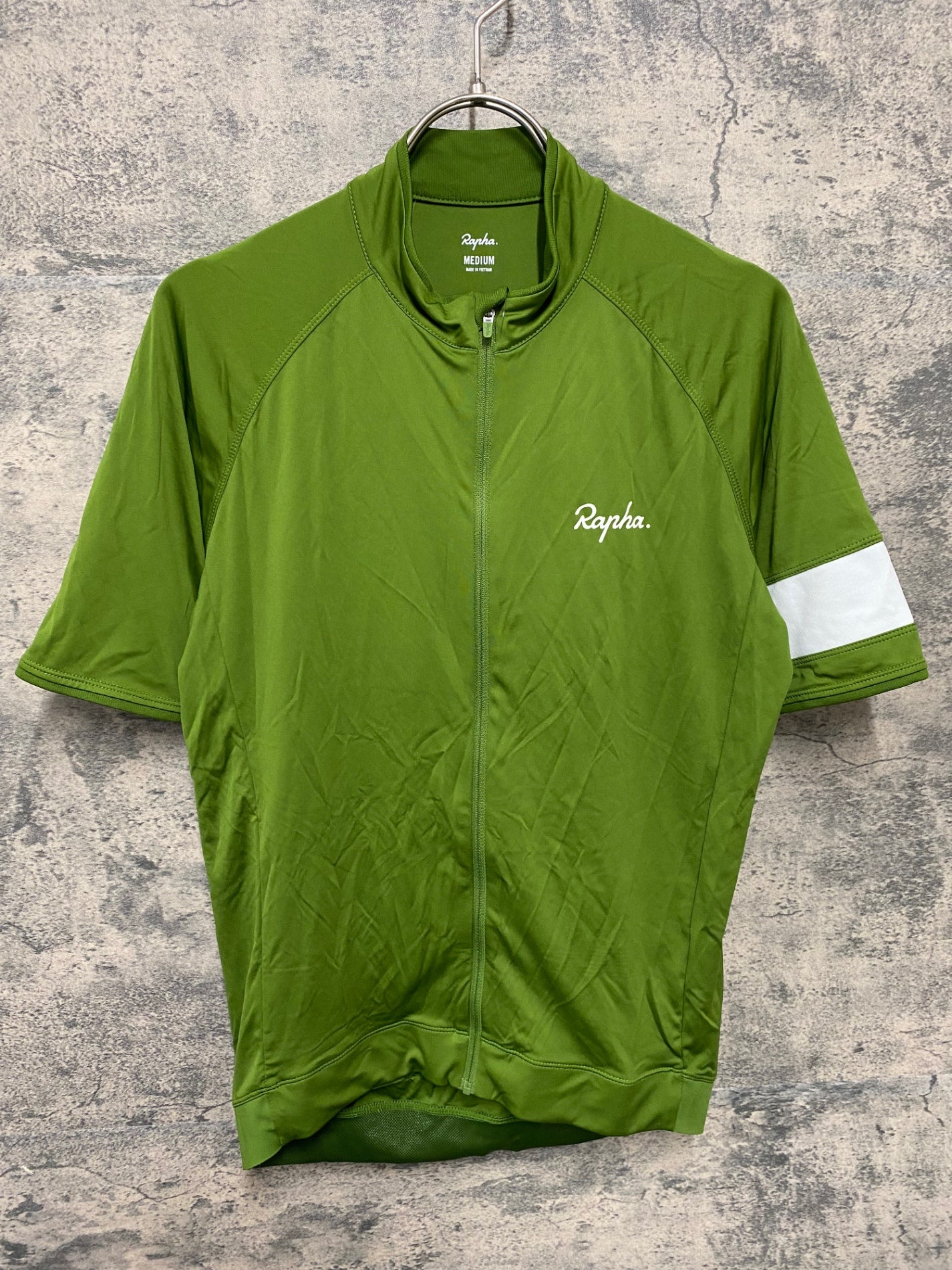 KH004 ラファ Rapha CORE JERSEY 半袖 サイクルジャージ 緑 M – BICI
