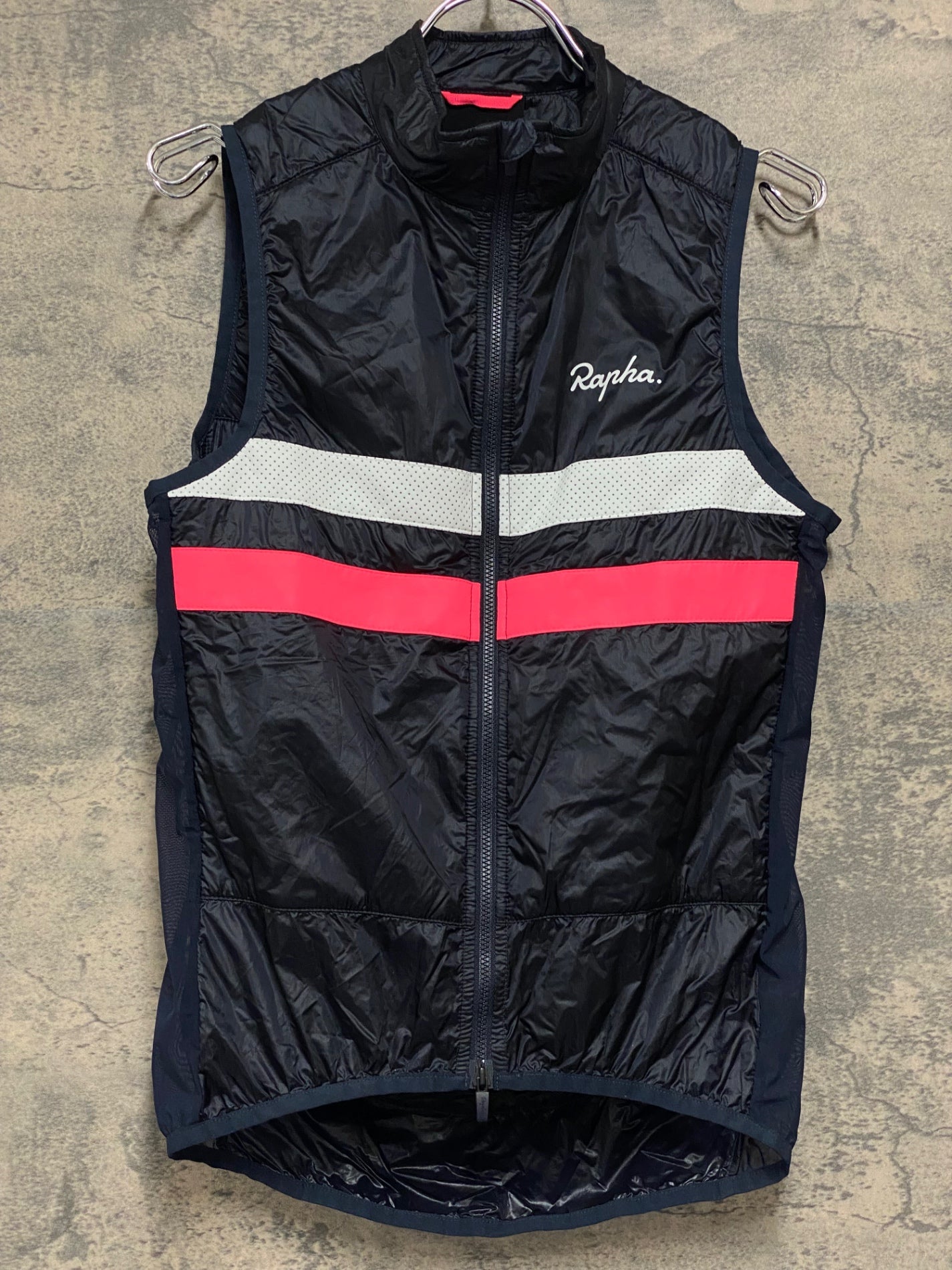 KA835 ラファ Rapha BREVET INSULATED GILET サイクルジレ ベスト S 黒
