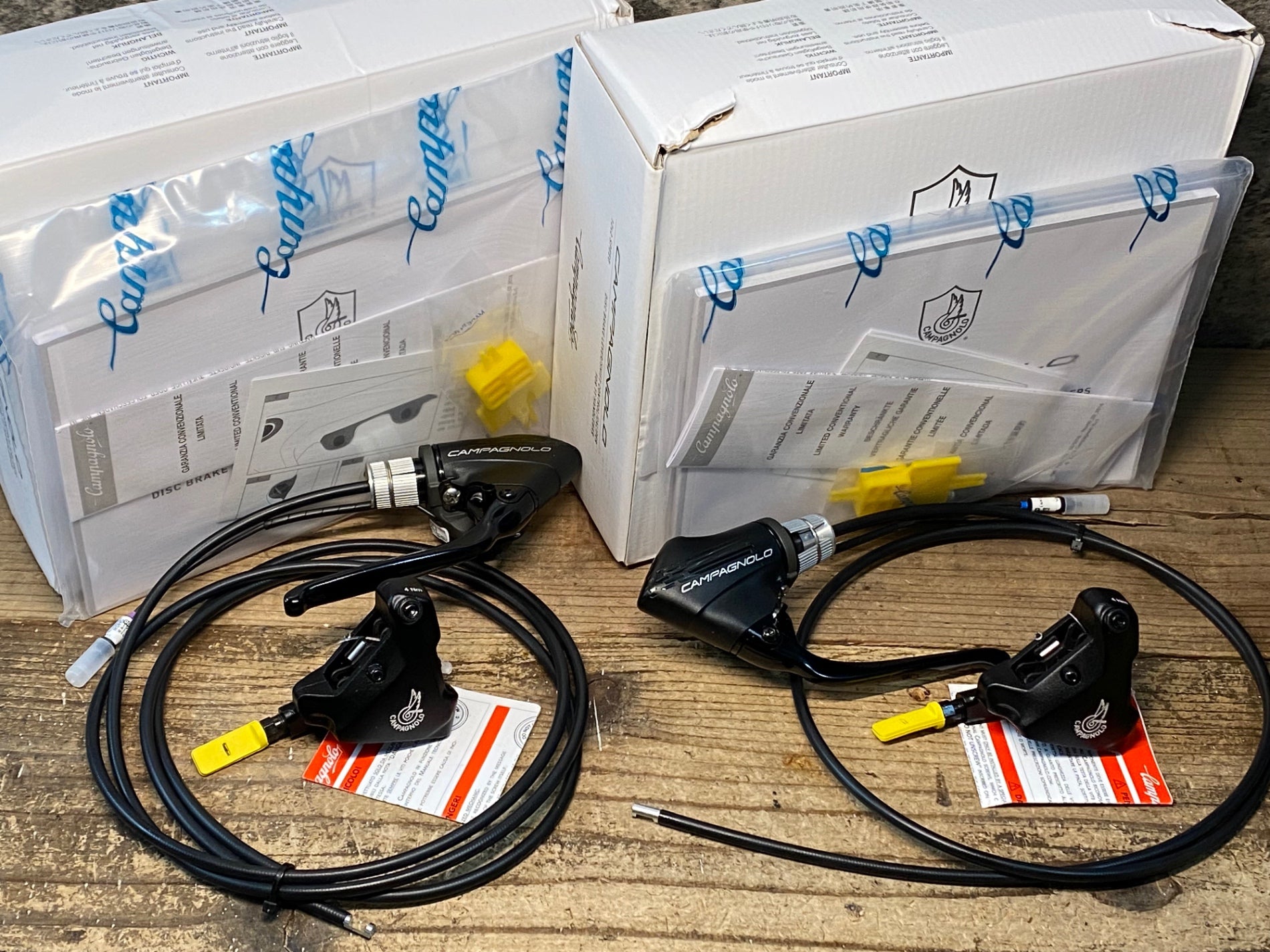 JJ332 カンパニョーロ CAMPAGNOLO SUPER RECORD EPS TT DB レバー 