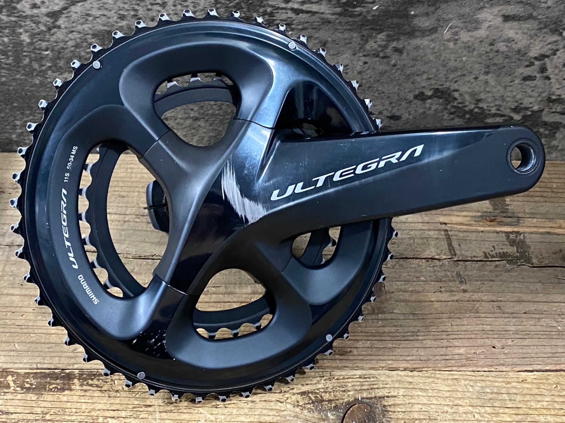 KF718 シマノ SHIMANO アルテグラ ULTEGRA FC-R8000 クランクセット 50
