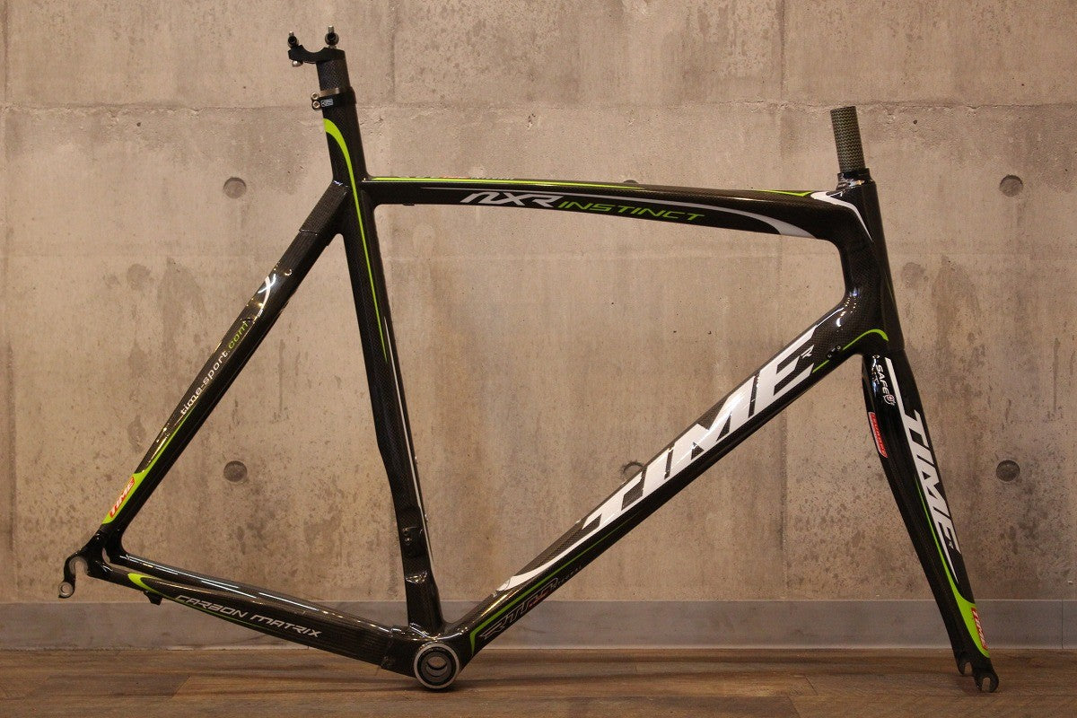 訳あり】タイム TIME NXR INSTINCT 2011モデル Lサイズ カーボン ロードバイク フレームセット【名古屋店】 – BICI  AMORE ONLINE STORE