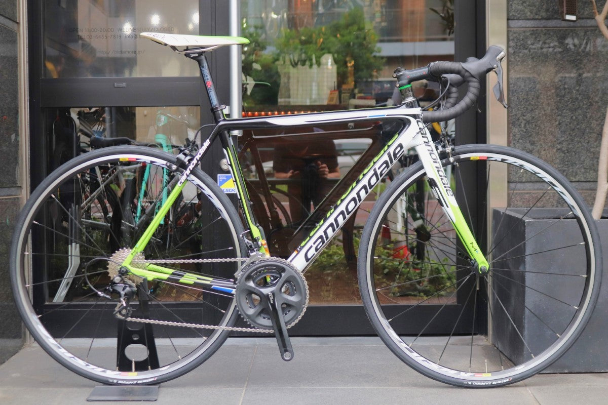 キャノンデール CANNONDALE スーパーシックス エヴォ SUPERSIX EVO HI-MOD 2014モデル 52サイズ シマノ –  BICI AMORE ONLINE STORE