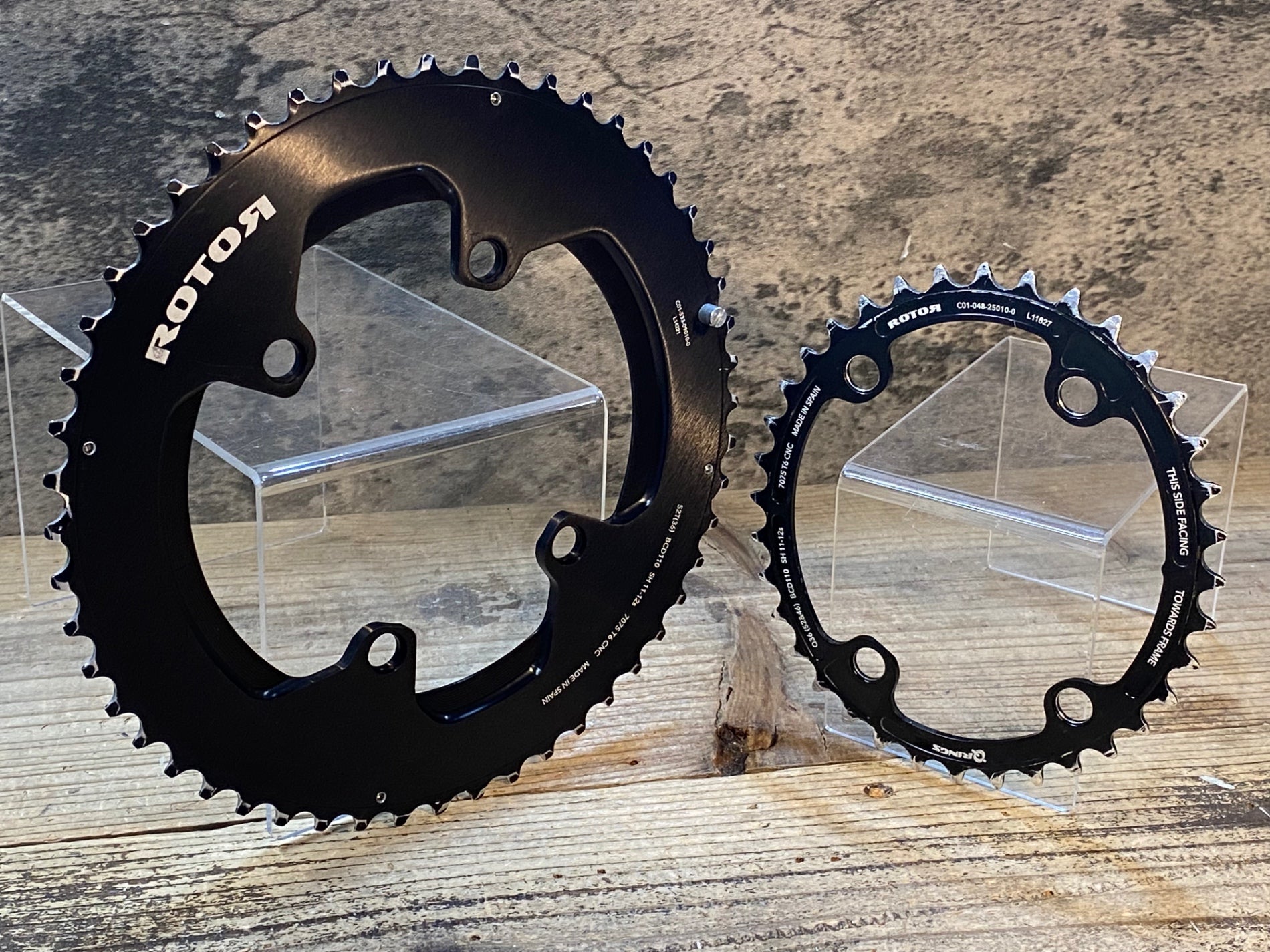 JO823 ローター ROTOR チェーンリング セット 52/36T BCD110 SH11-12s