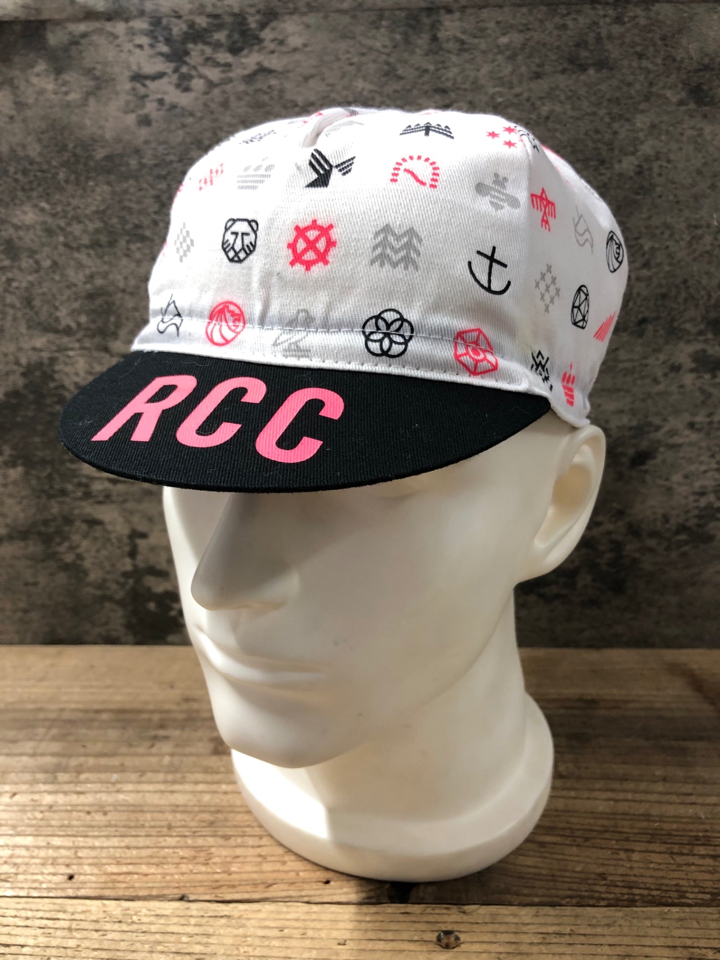 KA305 ラファ Rapha COTTON CAP サイクルキャップ 黒 白 ワンサイズ
