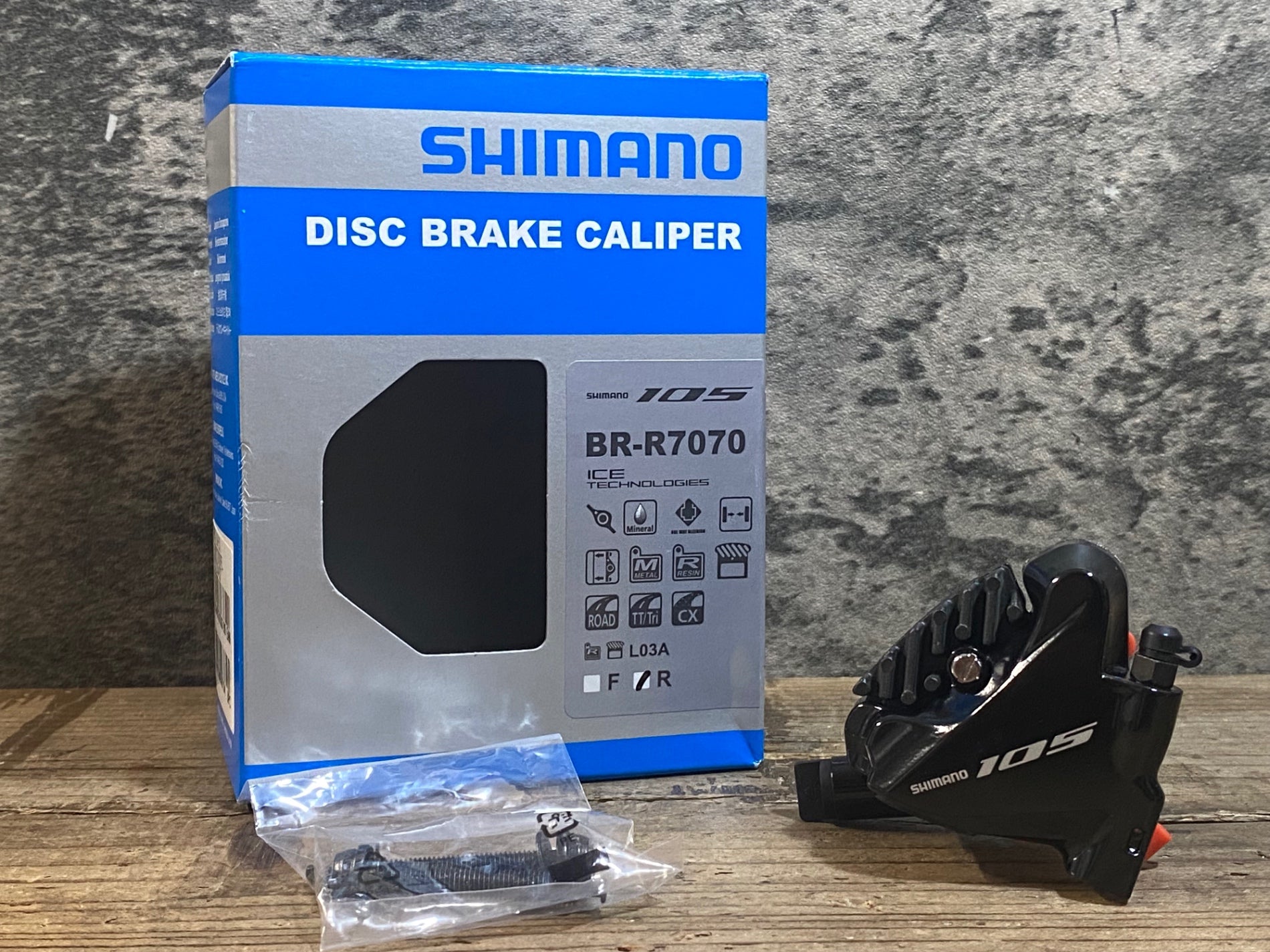 KH538 シマノ SHIMANO 105 BR-R7070 R ディスクブレーキキャリパー