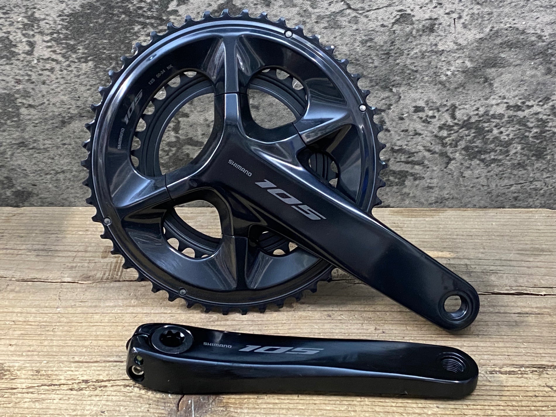 JQ989 シマノ SHIMANO 105 FC-R7100 クランクセット 50/34T 170mm
