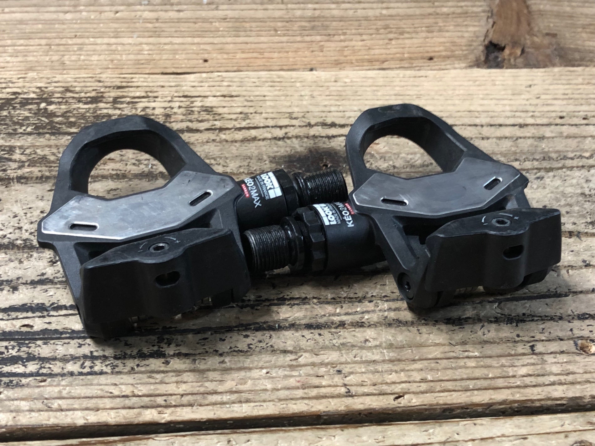 LOOK KEO 2 MAX CARBON BLK ビンディングペダル ルック KD383 ルック LOOK Keo2 MAX CARBON ビンディングペダル クロモリ