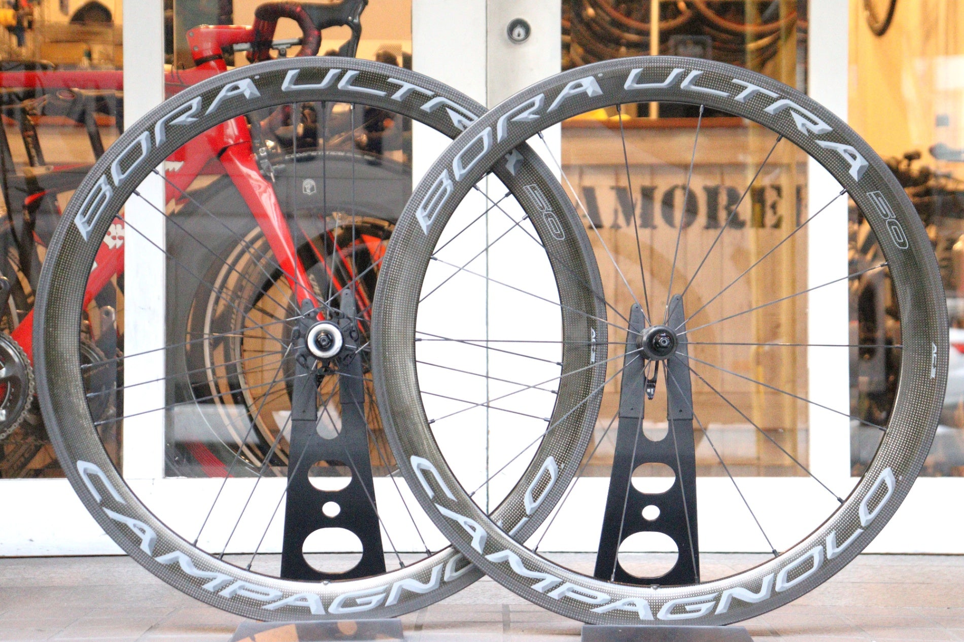 CAMPAGNOLO BORA ULTRA 50 カーボンクリンチャー前後セット CAMPAGNOLO BORA ULTRA 50 カーボンクリンチャー前後セット