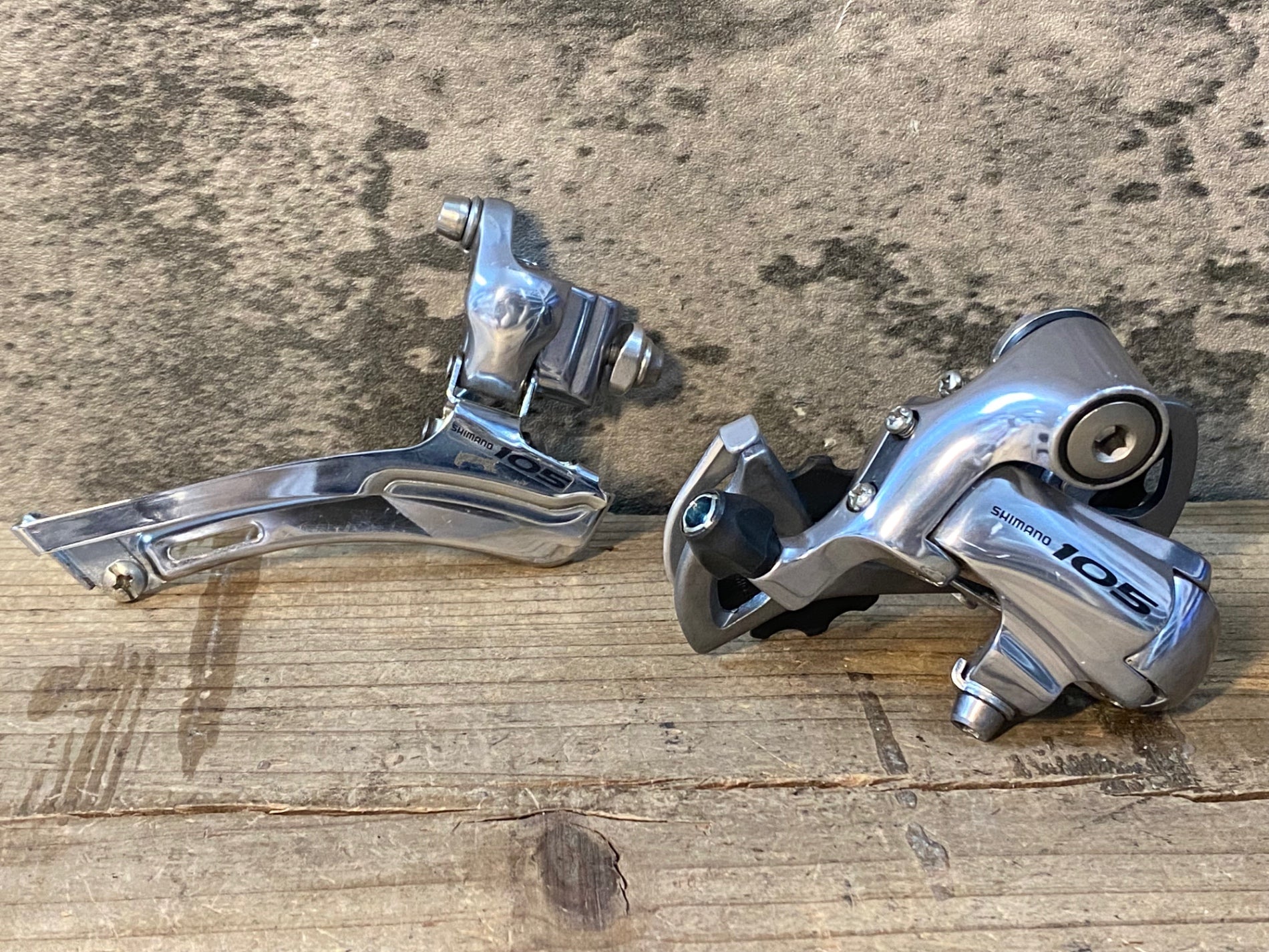 JW476 シマノ SHIMANO 105 FD/RD-5600 前後ディレイラーセット 2×10S