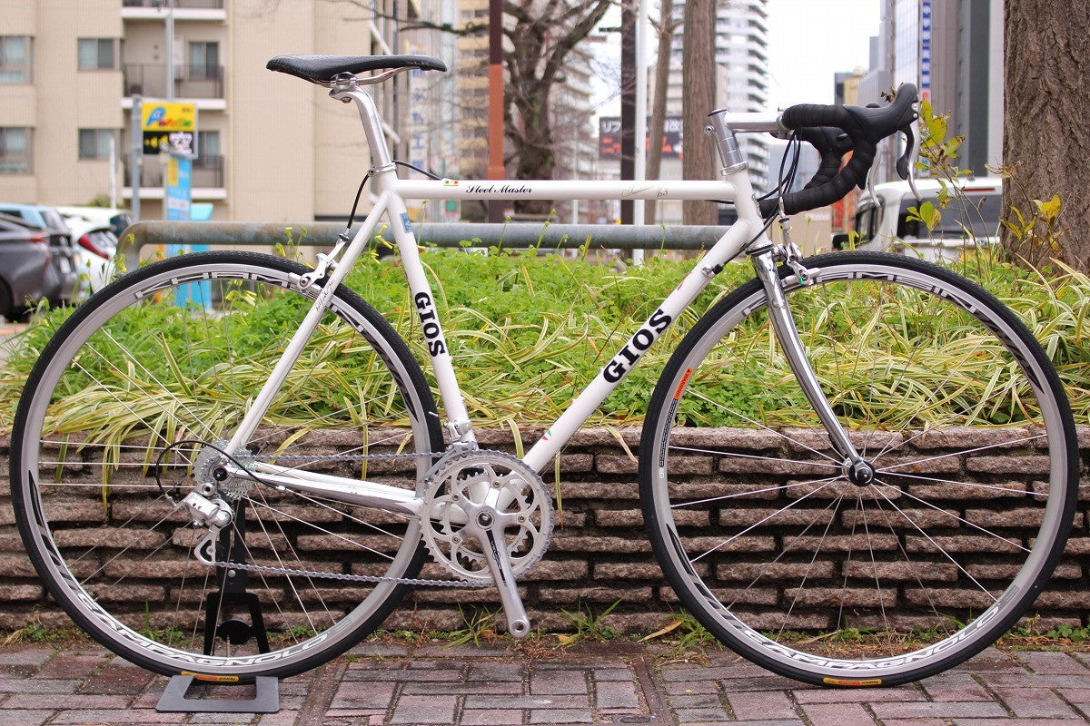 ジオス GIOS スチールマスター STEELMASTER 52サイズ カンパニョーロ ヴェローチェ 10S クロモリ ロードバイク【名古屋 –  BICI AMORE ONLINE STORE