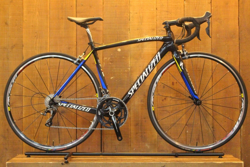 スペシャライズド SPECIALIZED ターマック TARMAC SL4 SPORT SAXOカラー 2014年モデル 52サイズ シマノ  アルテグラ 6800 MIX 11S カーボン ロードバイク 【芦屋店】