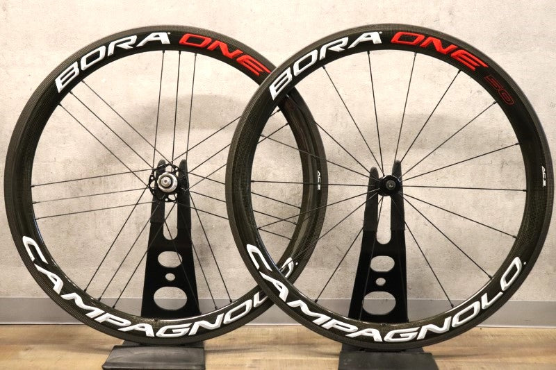 年末セール! カンパニョーロ Campagnolo ボーラワン BORA ONE 50 AC3 カーボン クリンチャー ホイールセット シマノ  12/11S 【さいたま浦和店】