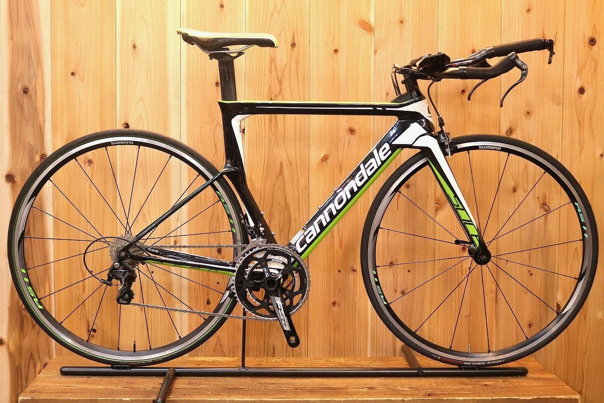 キャノンデール CANNONDALE スライス SLICE 2015年モデル 51サイズ シマノ 105 5800 MIX 11S カーボン  タイムトライアルバイク TTバイク 【芦屋店】