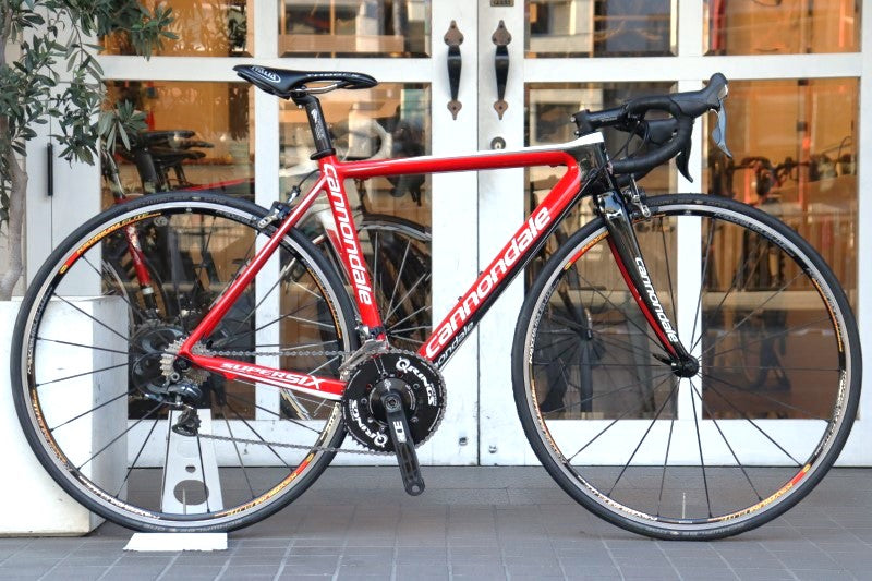 キャノンデール Cannondale スーパーシックス ハイモッド SUPERSIX Hi-mod 2010モデル 50サイズ シマノ デュラエース  7900 MIX 10S カーボン ロードバイク 【横浜店】