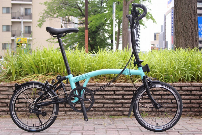 美品！ ブロンプトン BROMPTON C Line Explore Mid BLACK Edition M6L