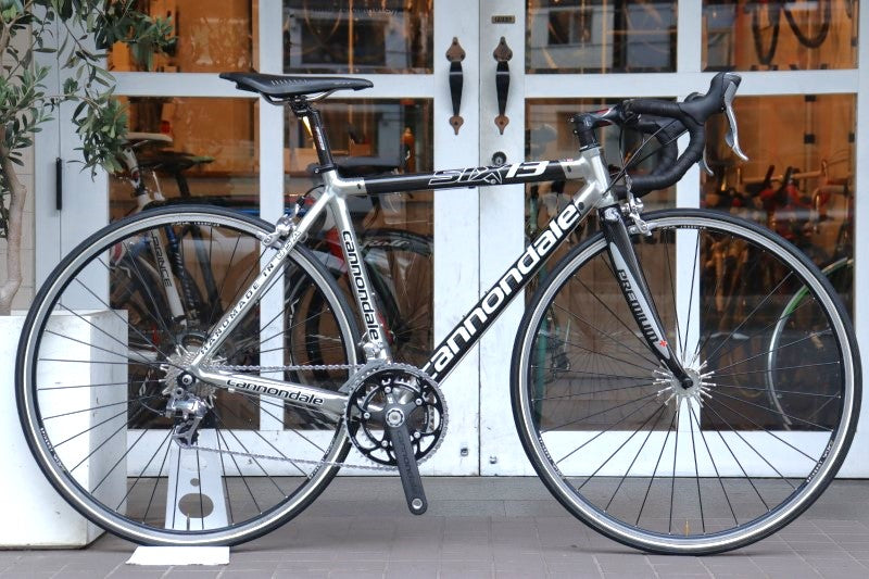 キャノンデール Cannondale SIX13 2006モデル シマノ アルテグラ 6600 MIX 10S アルミ カーボン ロードバイク  スピナジー SPOX 【横浜店】